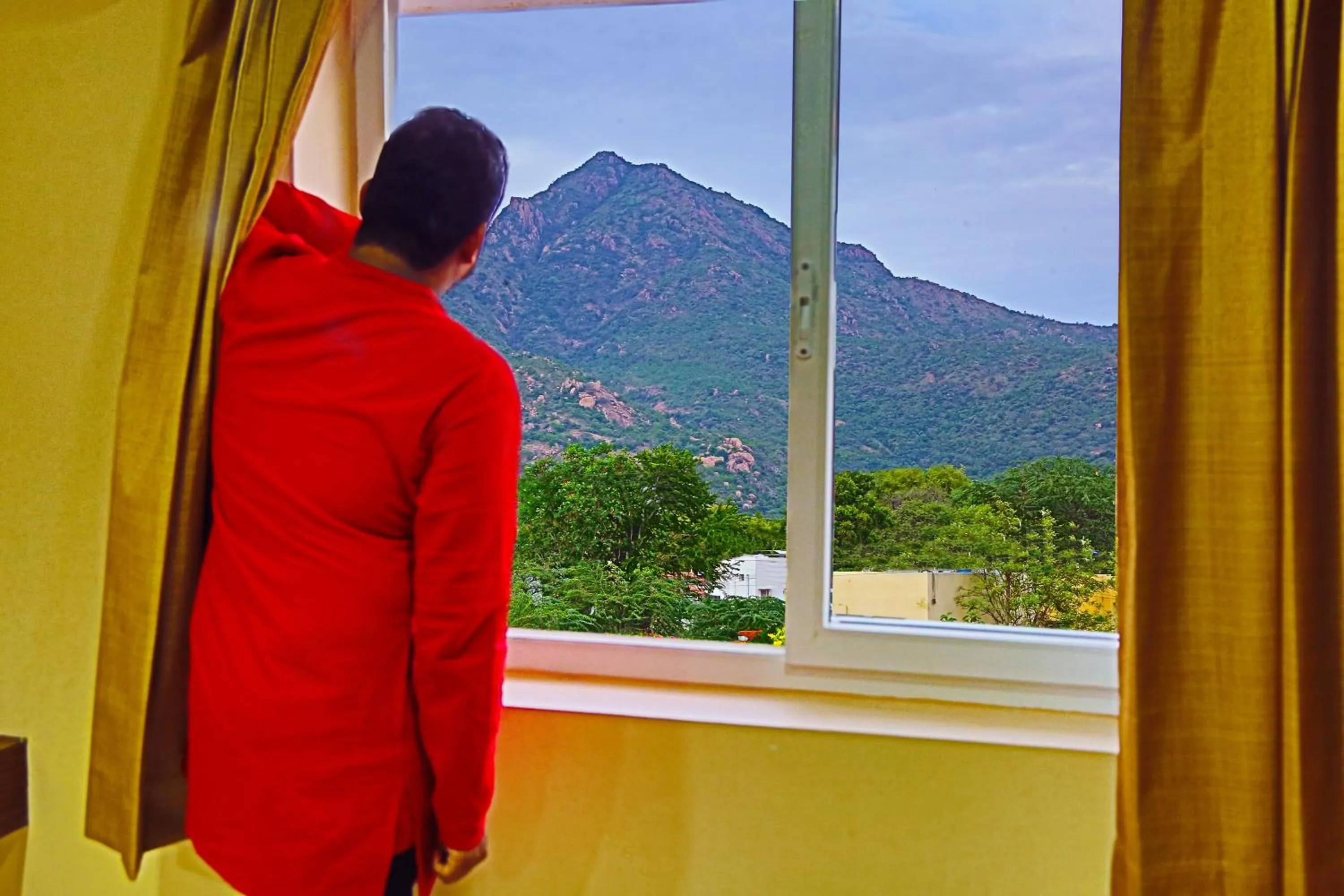 Mountain view in Athena Hotel