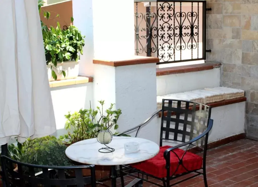 Balcony/Terrace in B&B Via Roma