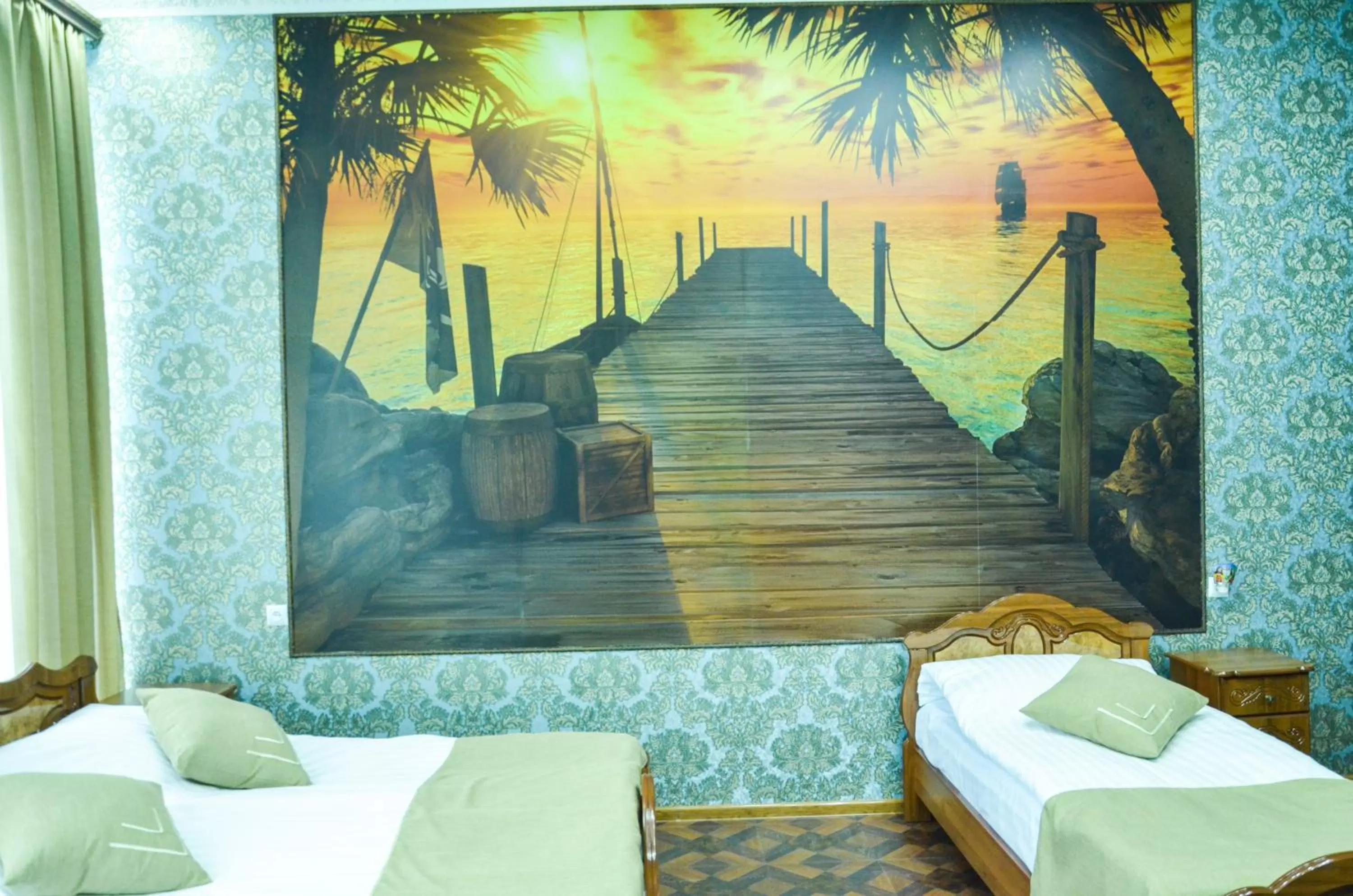 Bed in Zangezur Hotel