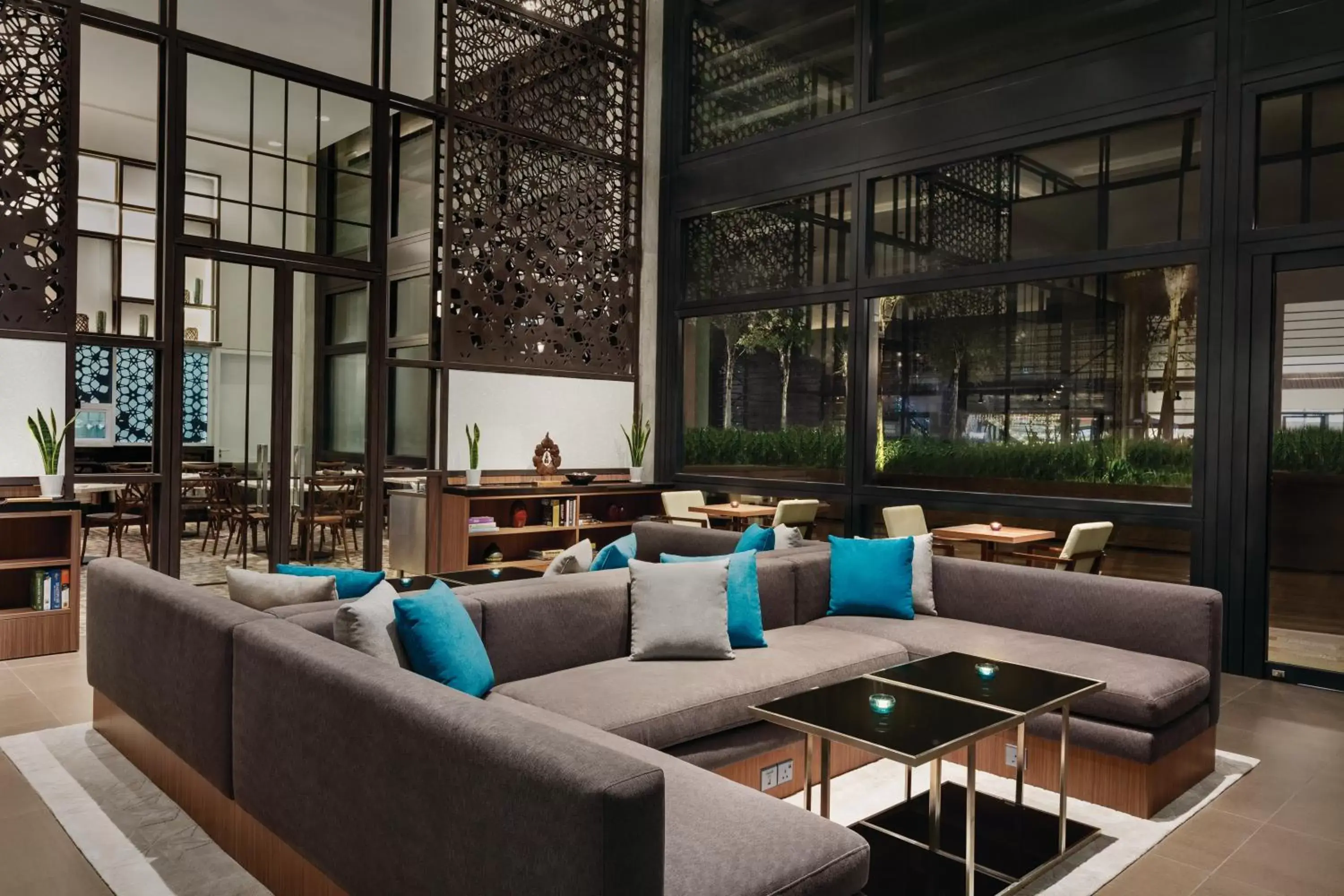 Lobby or reception, Restaurant/Places to Eat in Hyatt House Kuala Lumpur, Mont Kiara