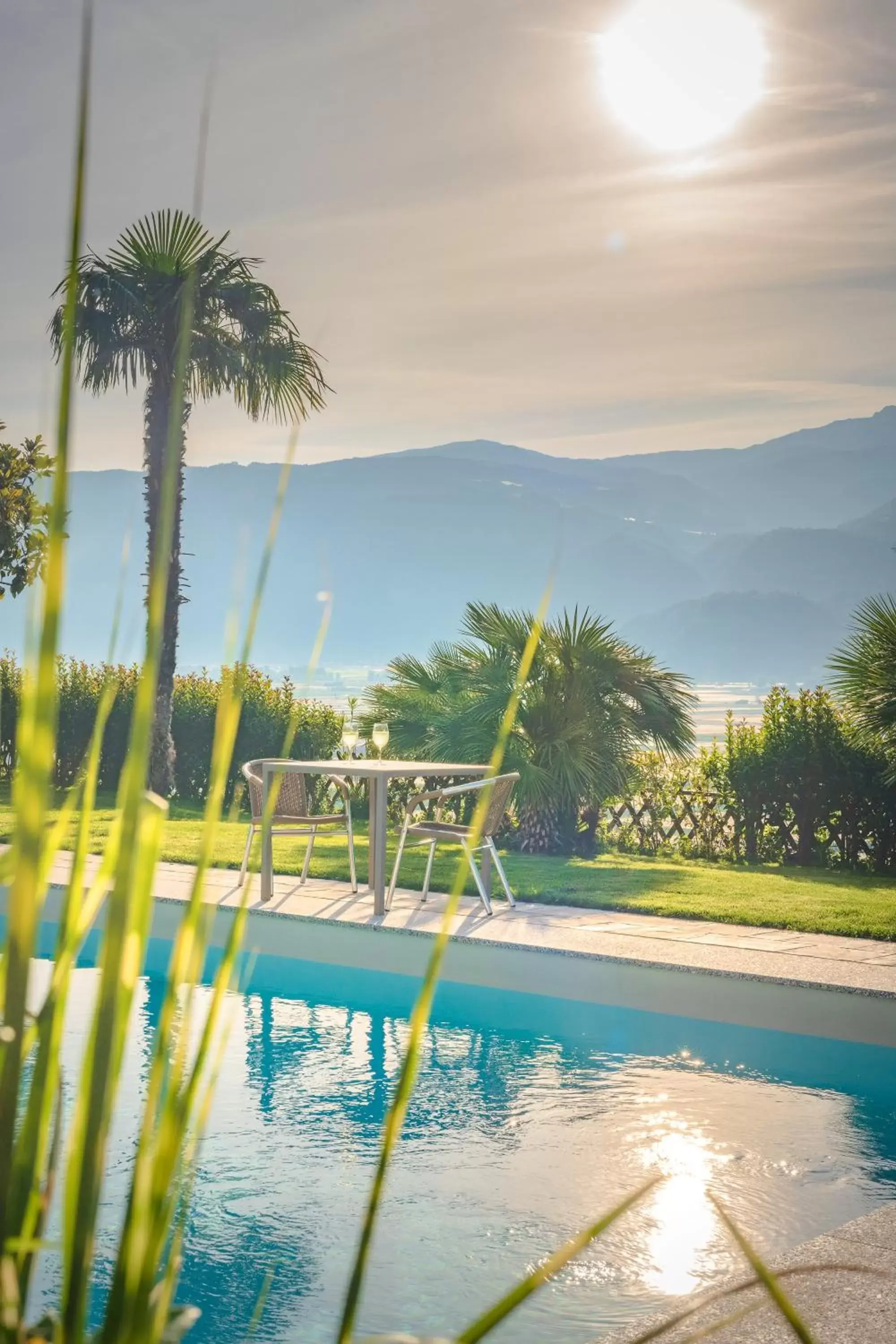 Swimming pool in Garni Hotel Ritterhof