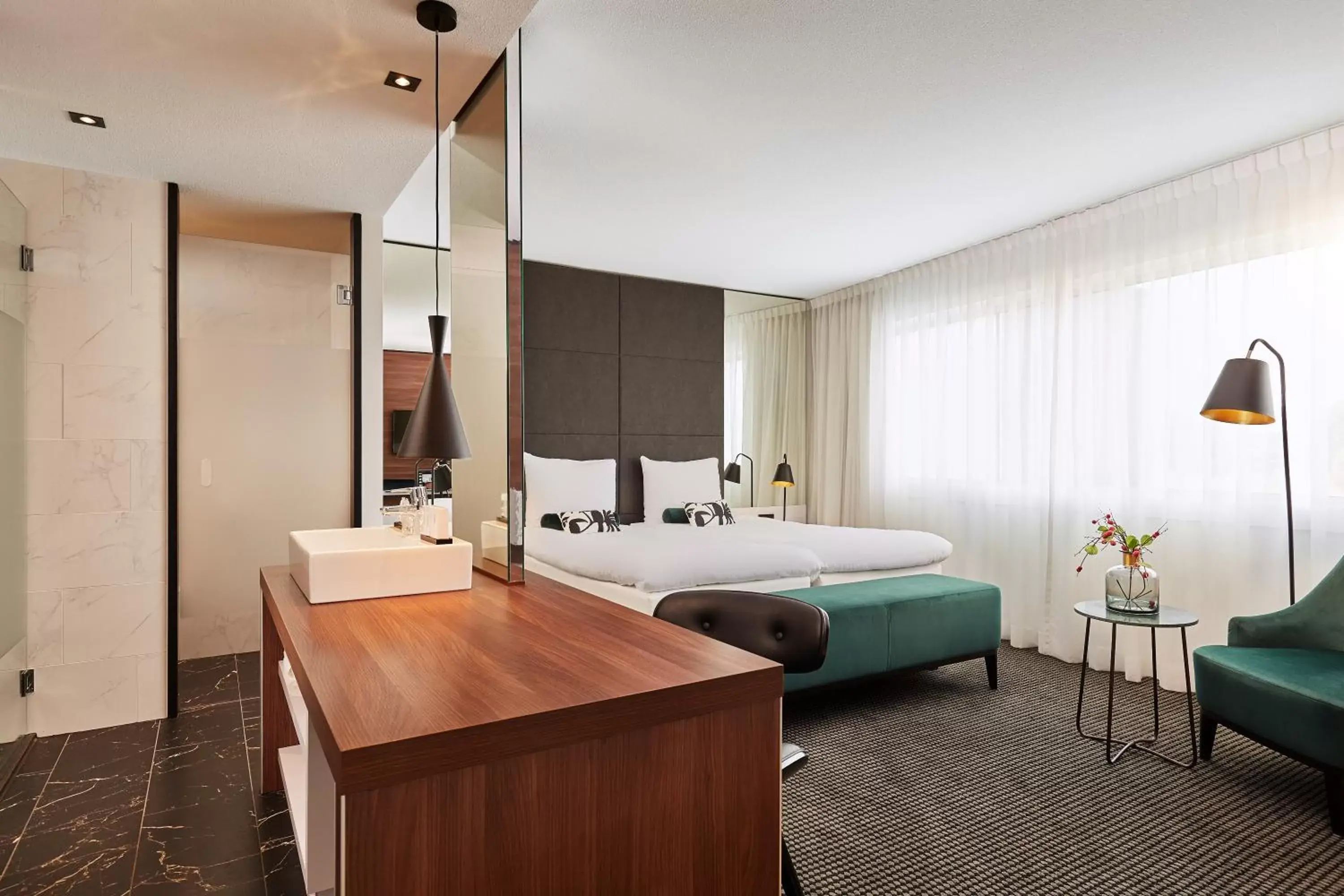 Photo of the whole room, Bed in Van der Valk Zaltbommel-A2