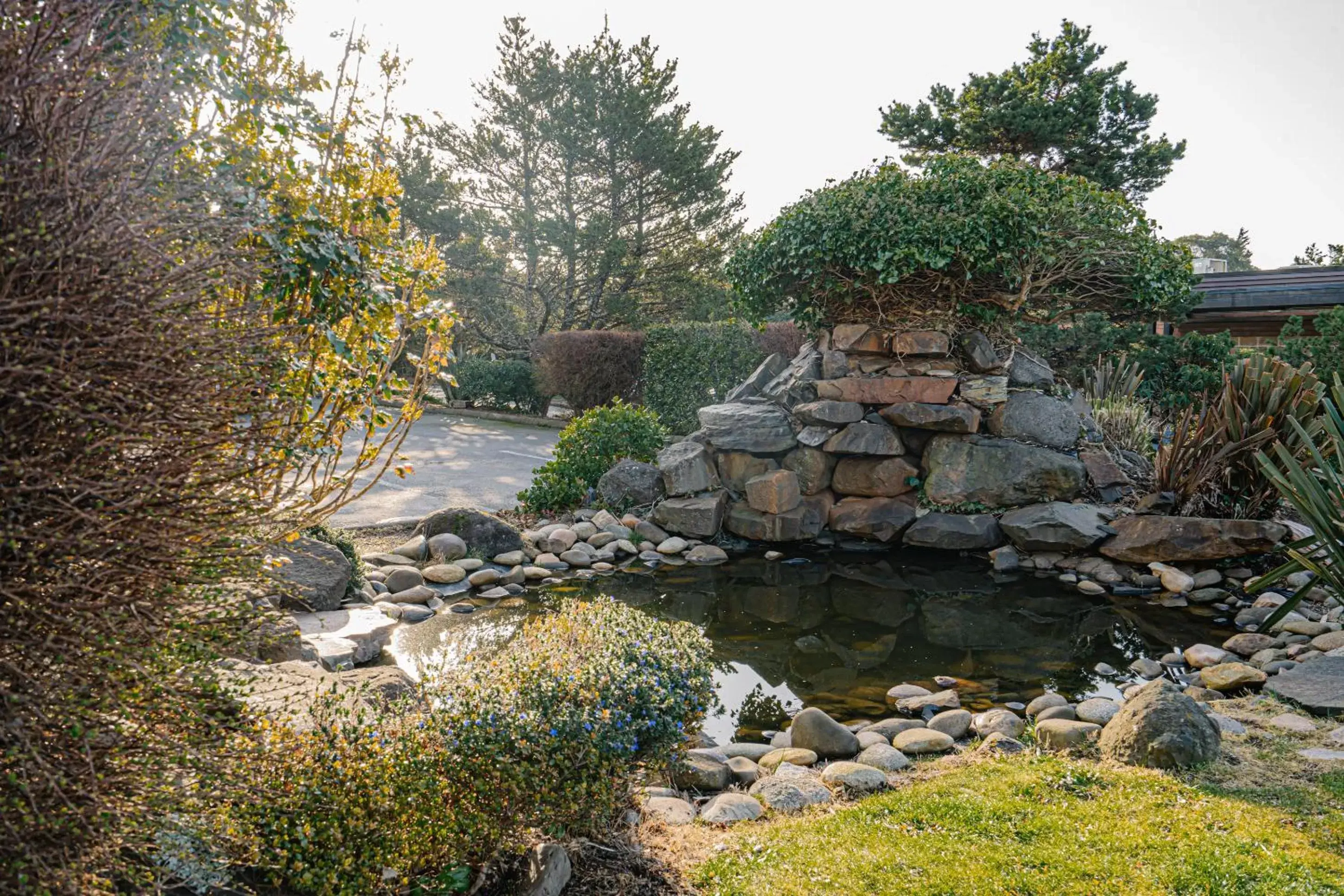 Garden in The Ashley Inn & Suites