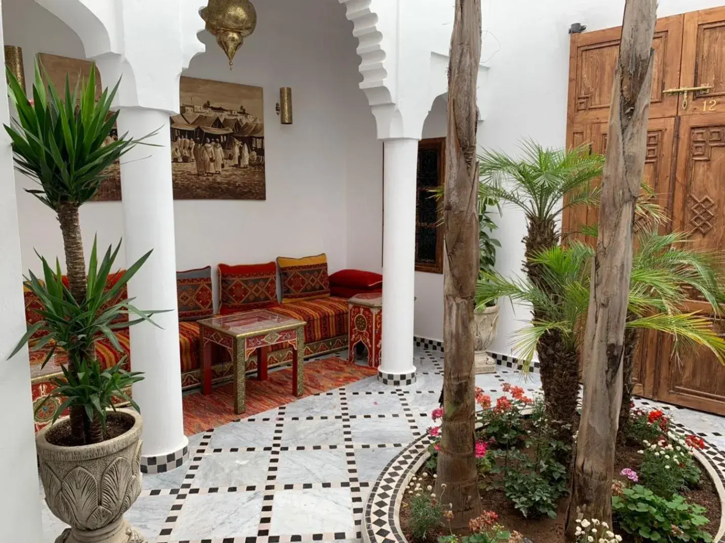 Garden view in Riad Abaka hotel & boutique