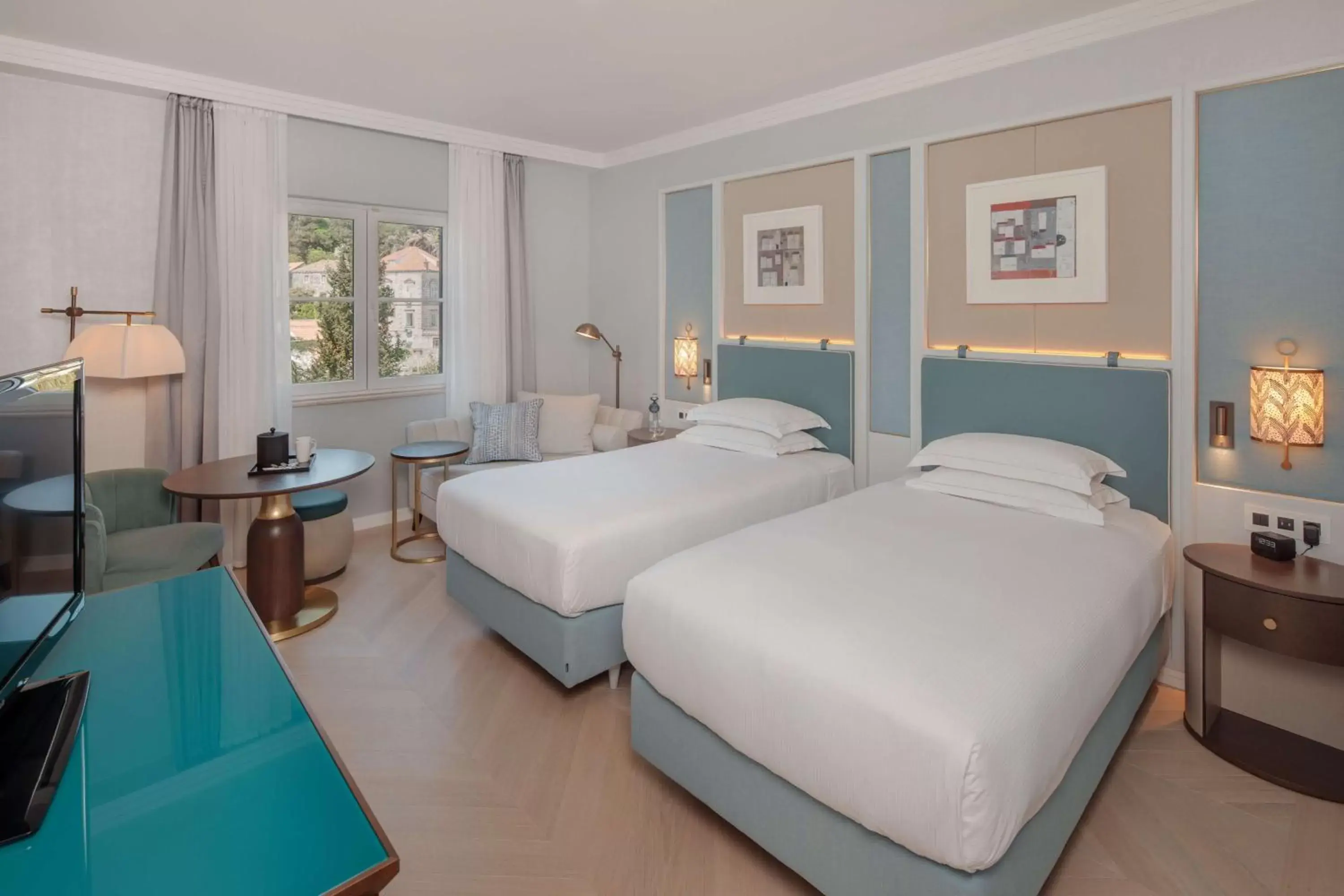 Bed in Hilton Imperial Dubrovnik