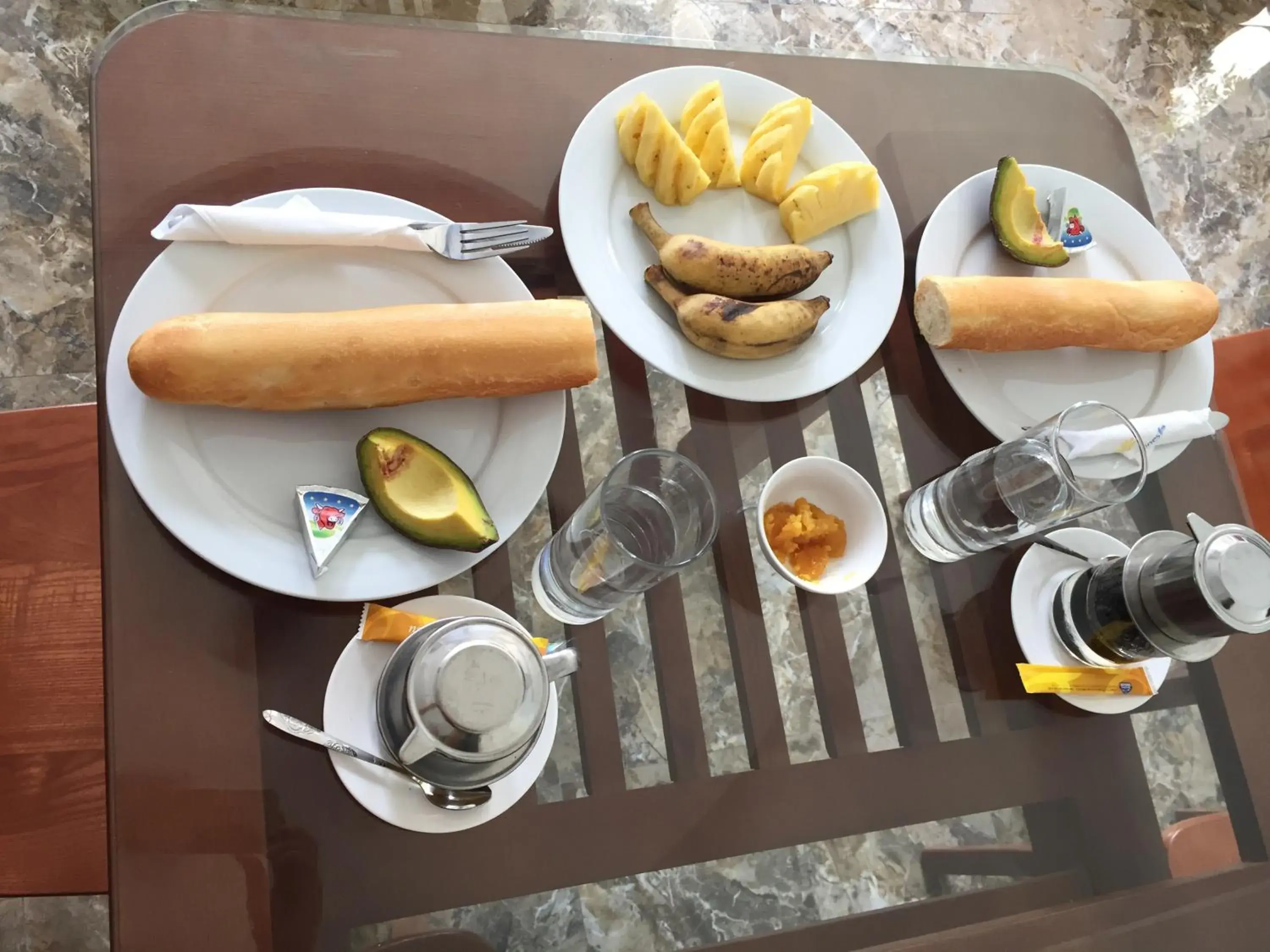Breakfast in Tam Coc Victoria Hotel