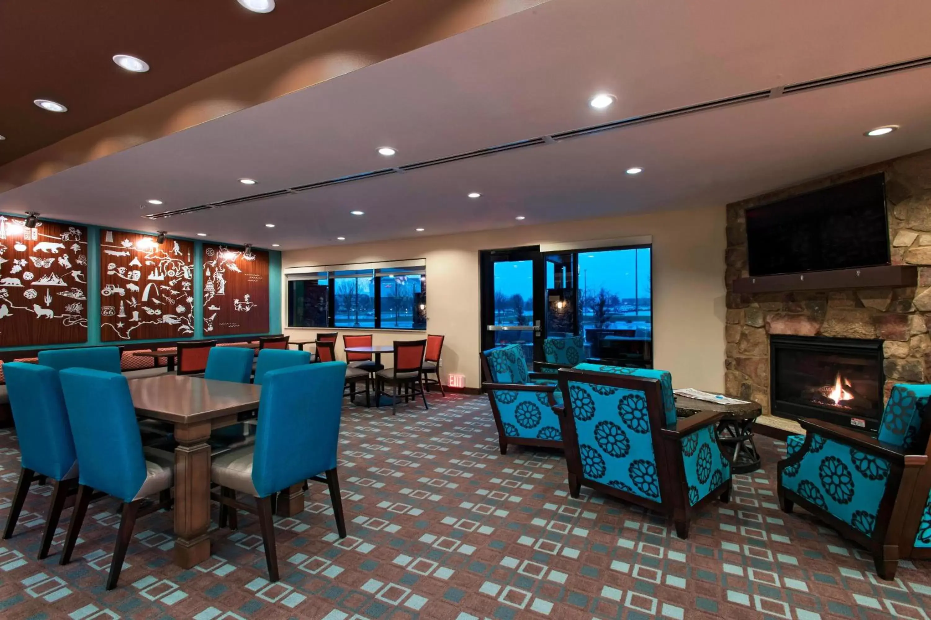 Lobby or reception in TownePlace Suites by Marriott Des Moines West/Jordan Creek