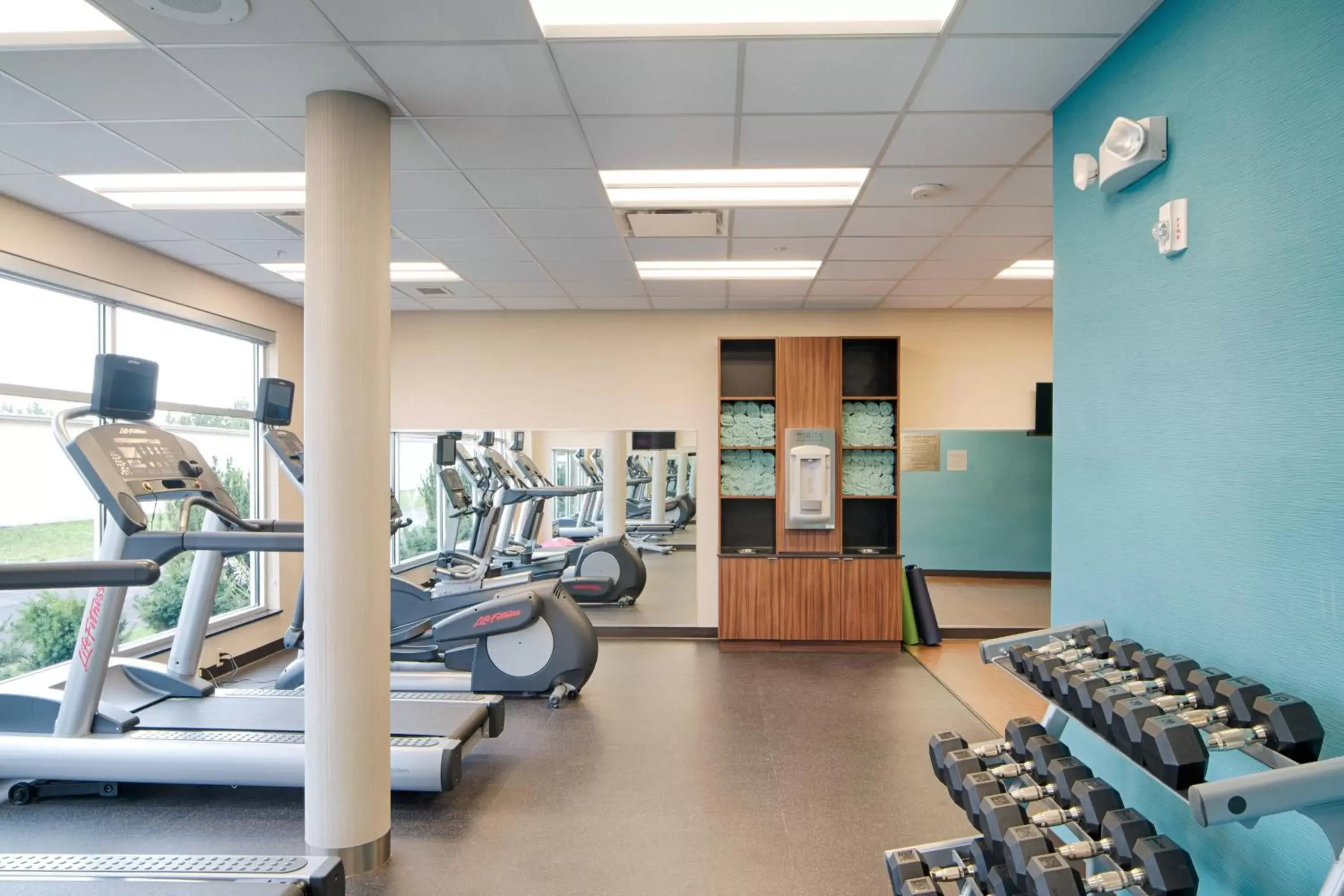 Fitness centre/facilities, Fitness Center/Facilities in Fairfield Inn & Suites by Marriott Columbus Dublin