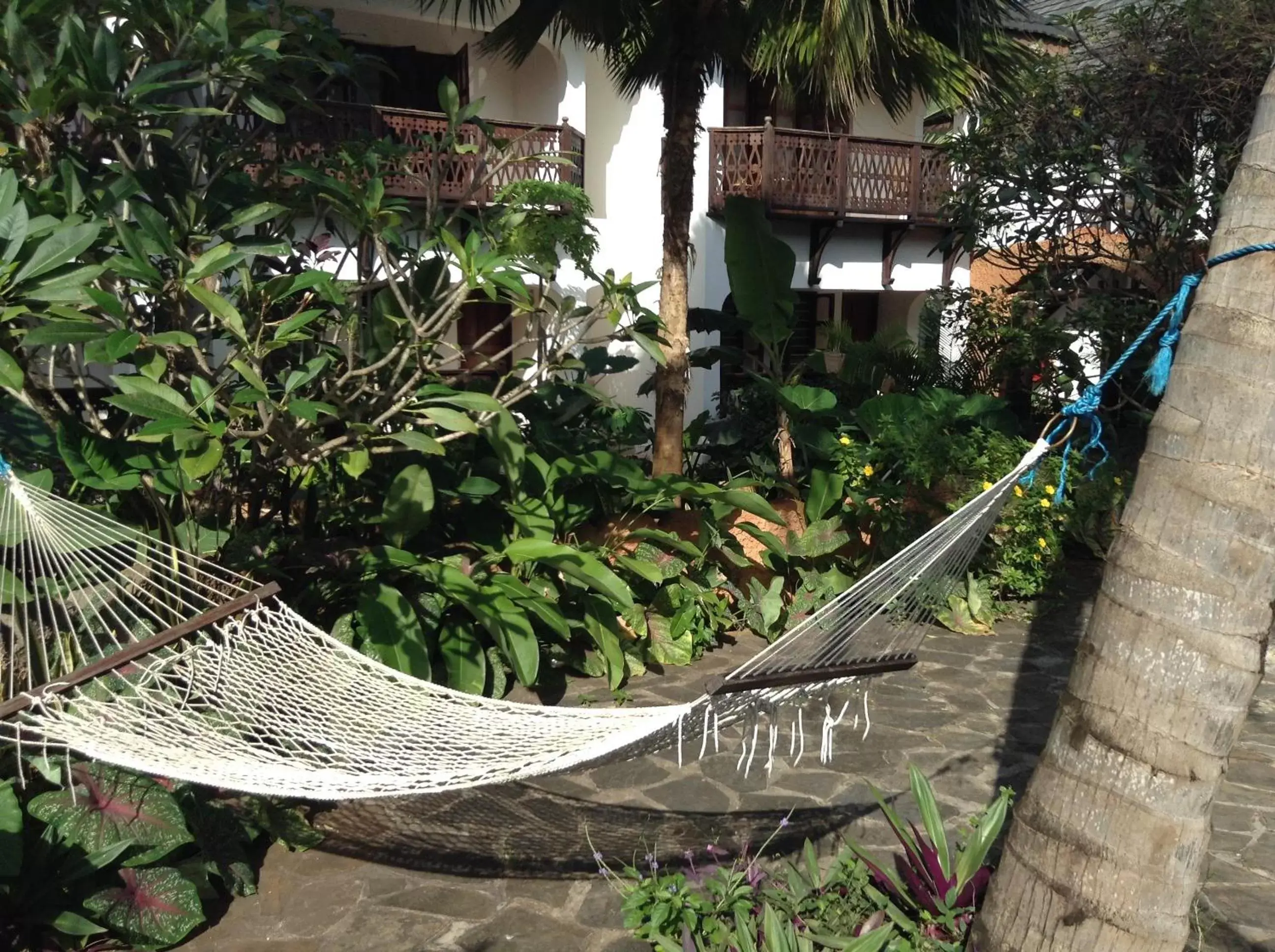 Garden in Langi Langi Beach Bungalows