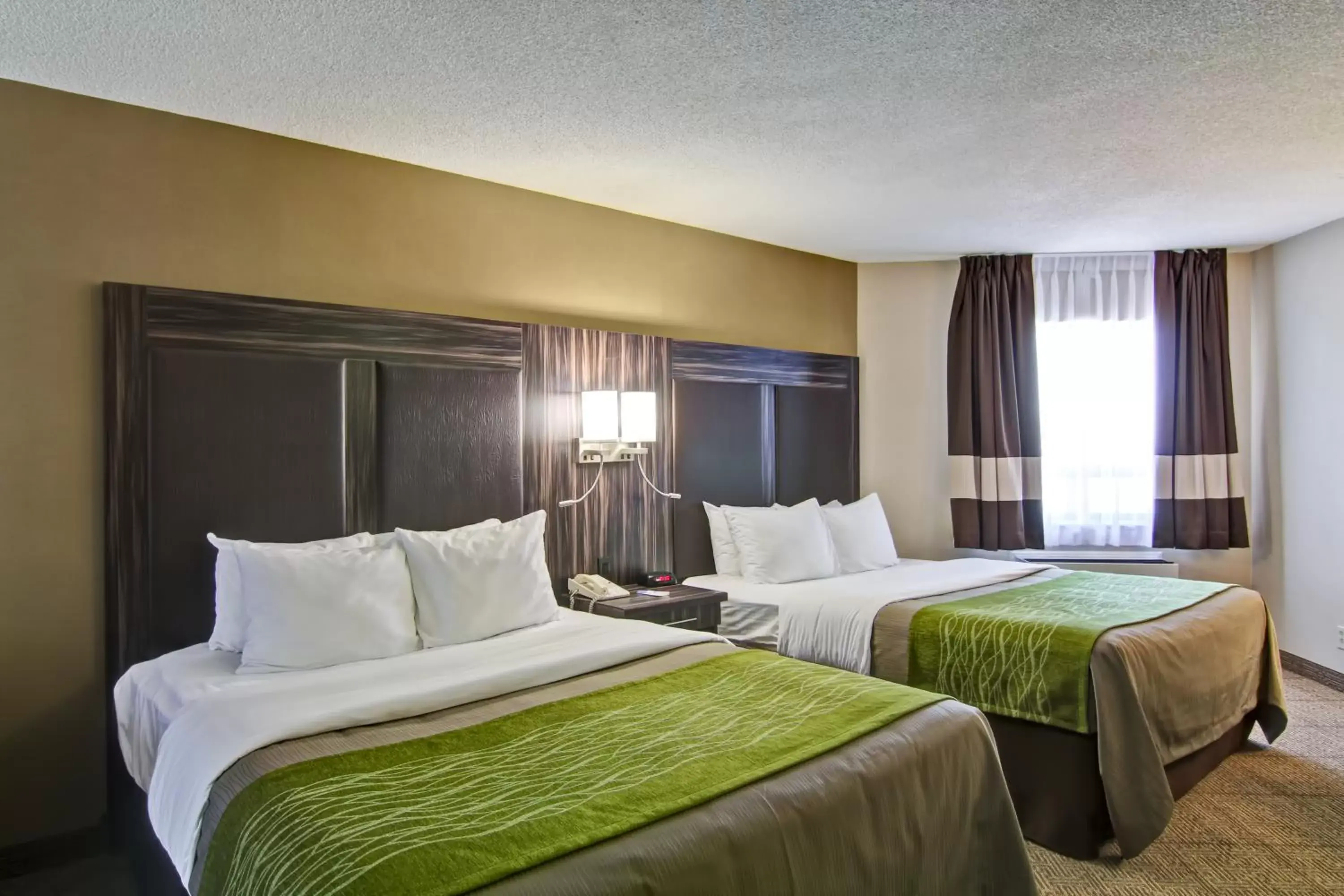 Queen Room with Two Queen Beds - Ground Floor - Non-Smoking - Pet Friendly in Comfort Inn St. Catharines Niagara