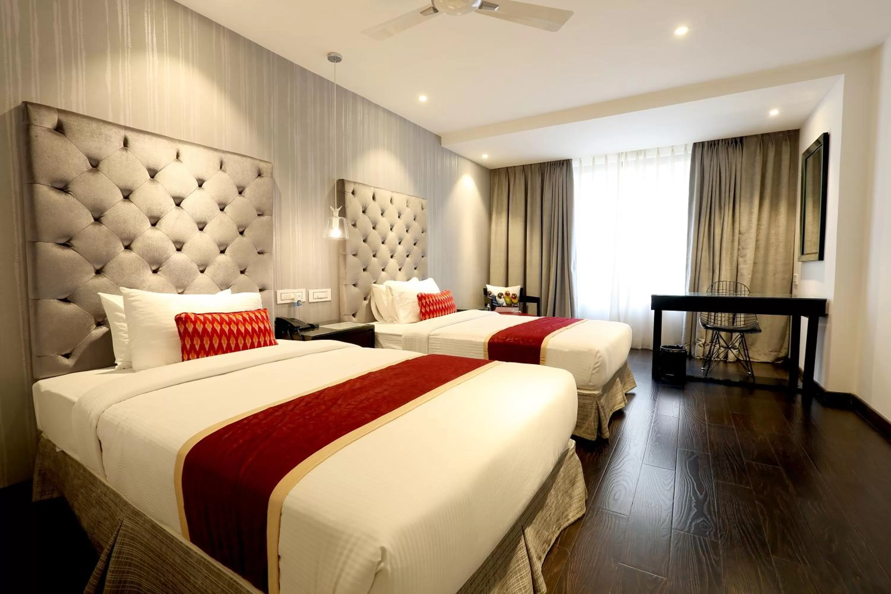 Bedroom, Bed in Hotel Deccan Serai, HITEC CITY, HYDERABAD