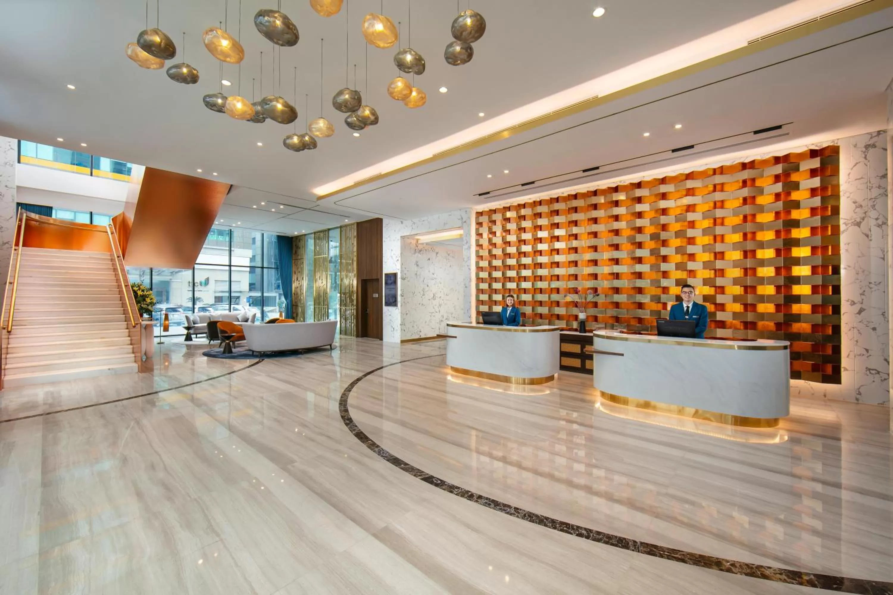 Lobby or reception in Mövenpick Living West Hanoi