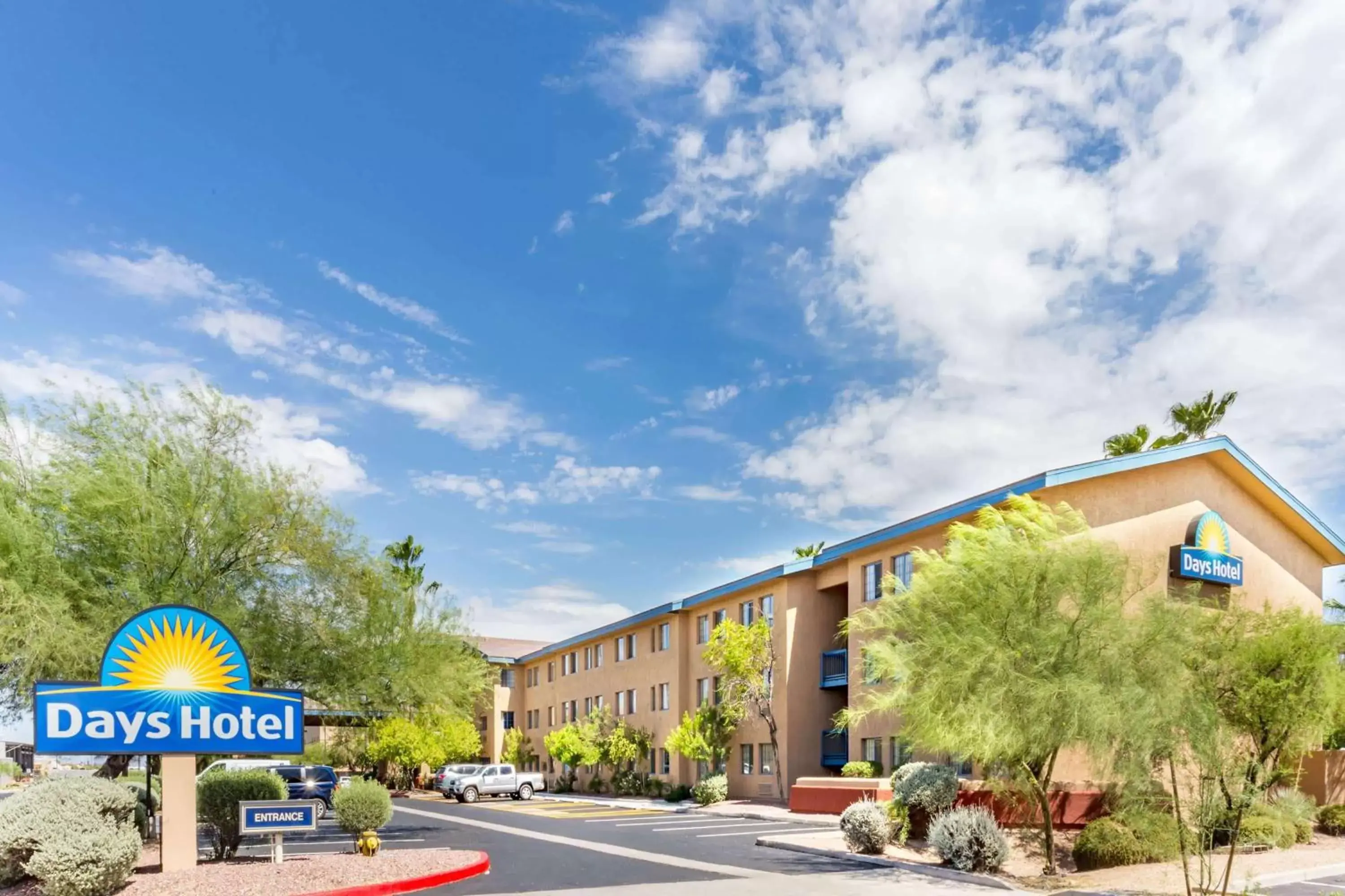 Property Building in Days Hotel by Wyndham Mesa Near Phoenix