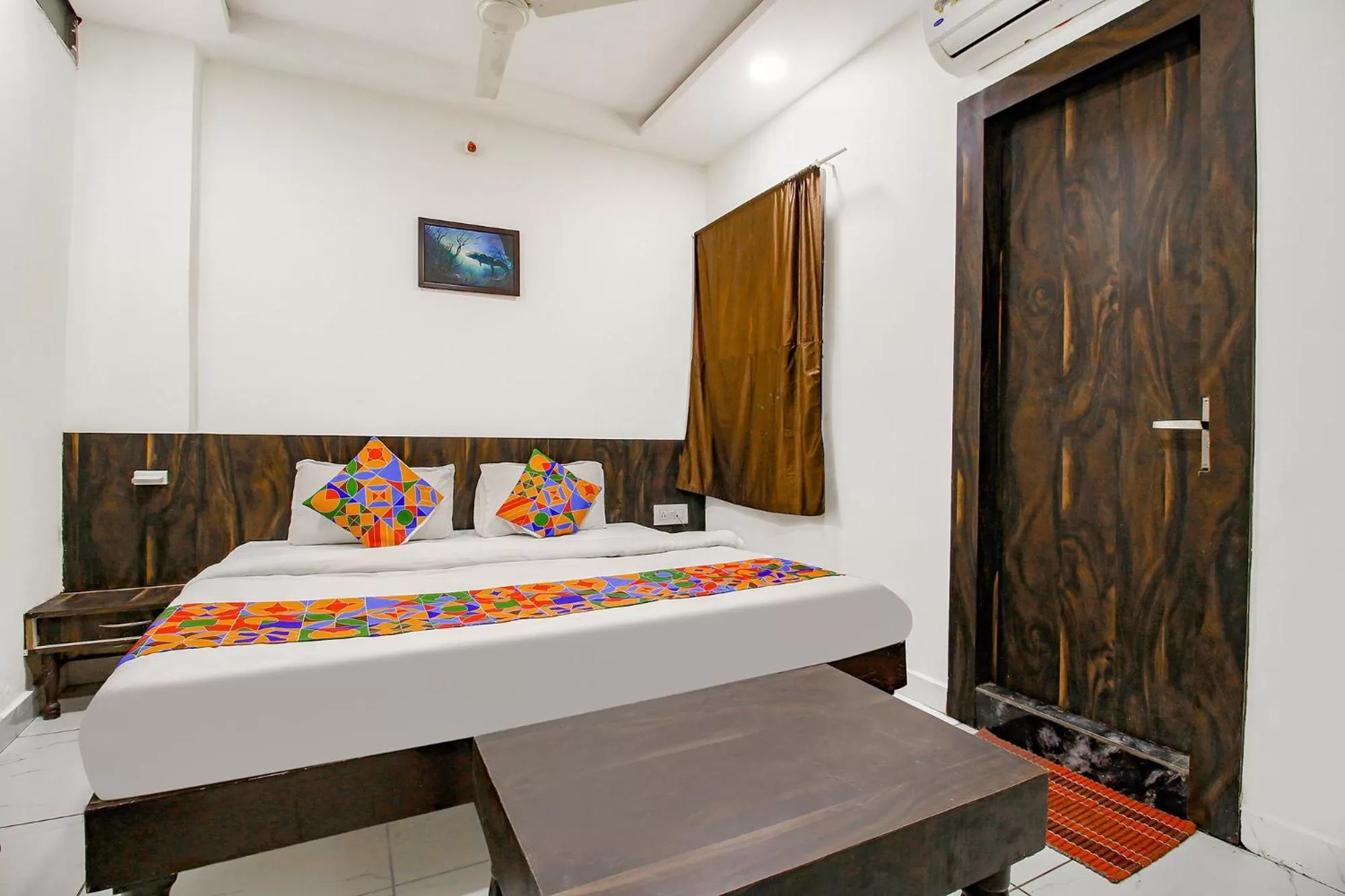 Photo of the whole room, Bed in FabHotel HTC