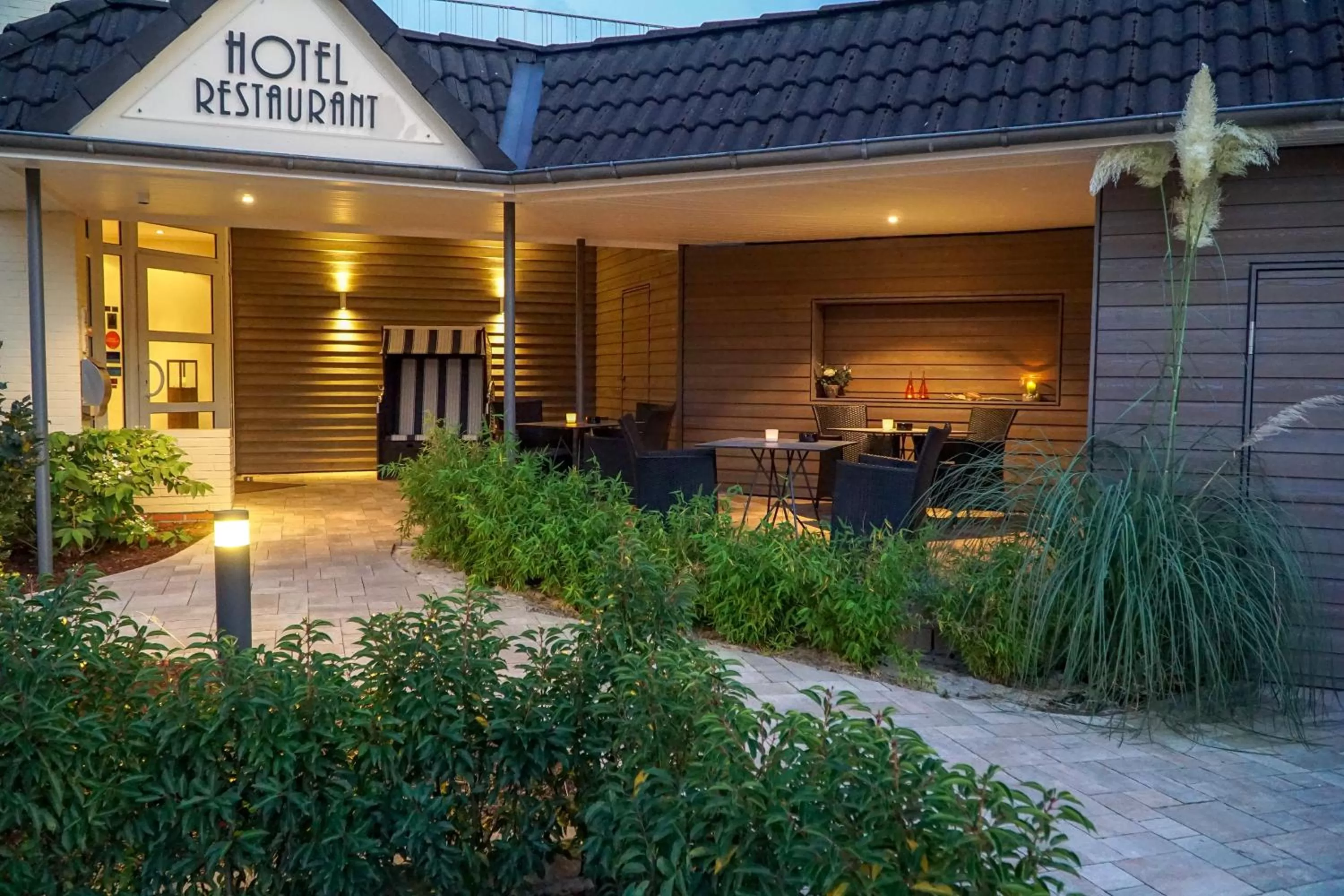 Facade/entrance in Trend Hotel