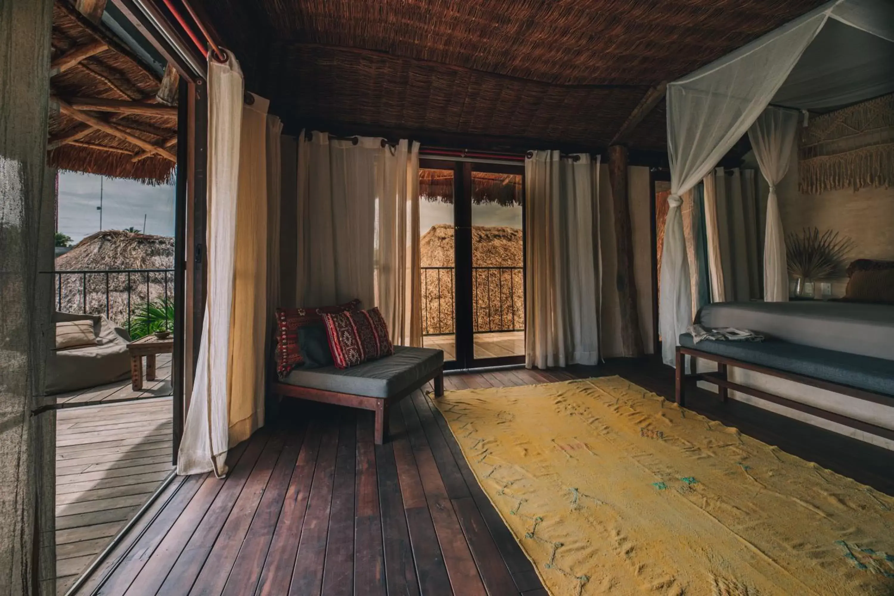 Bedroom, Seating Area in Radhoo Tulum