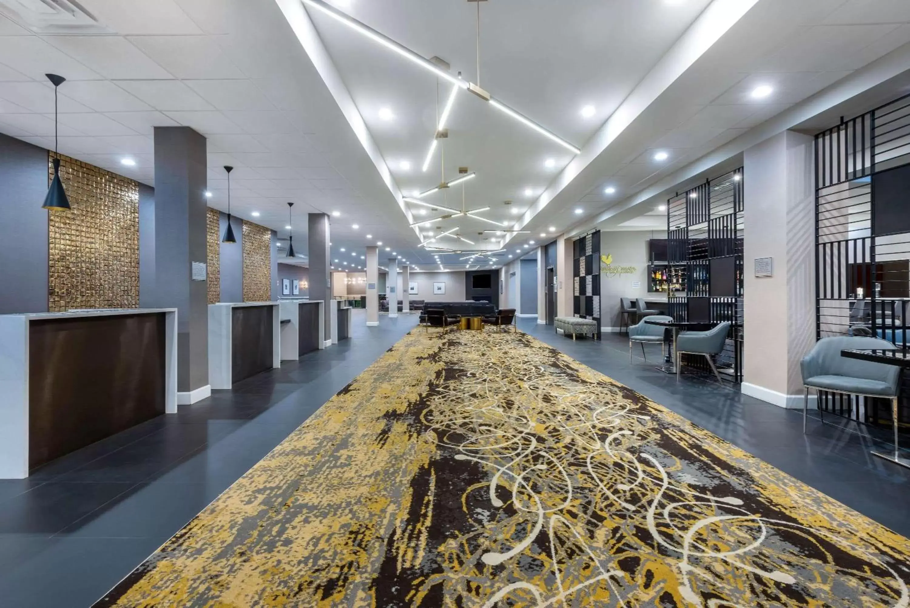 Lobby or reception in Wyndham Lancaster Resort and Convention Center Lobby or reception in Wyndham Lancaster Resort and Convention Center