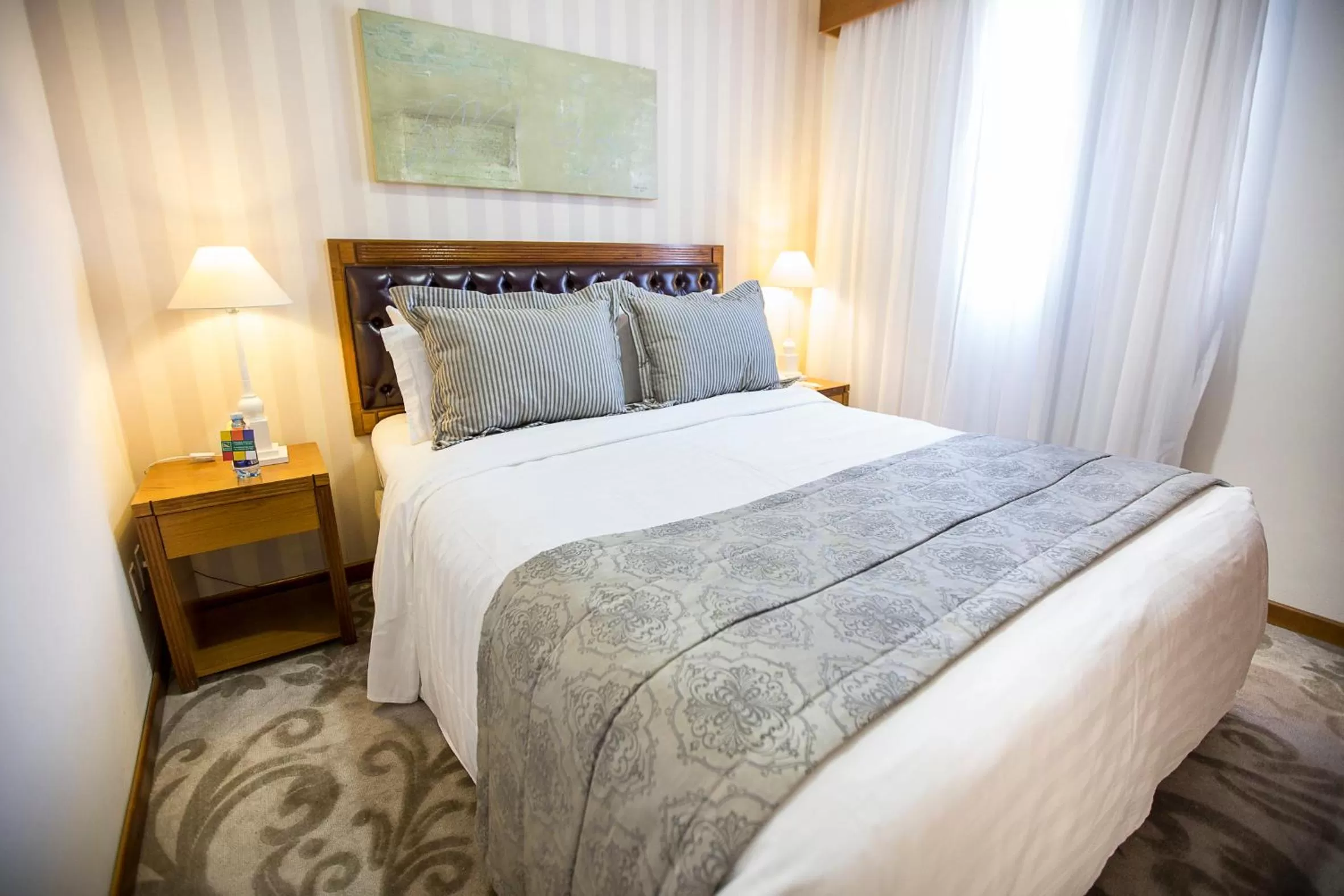 Bedroom, Bed in Quality Suites Vila Olimpia