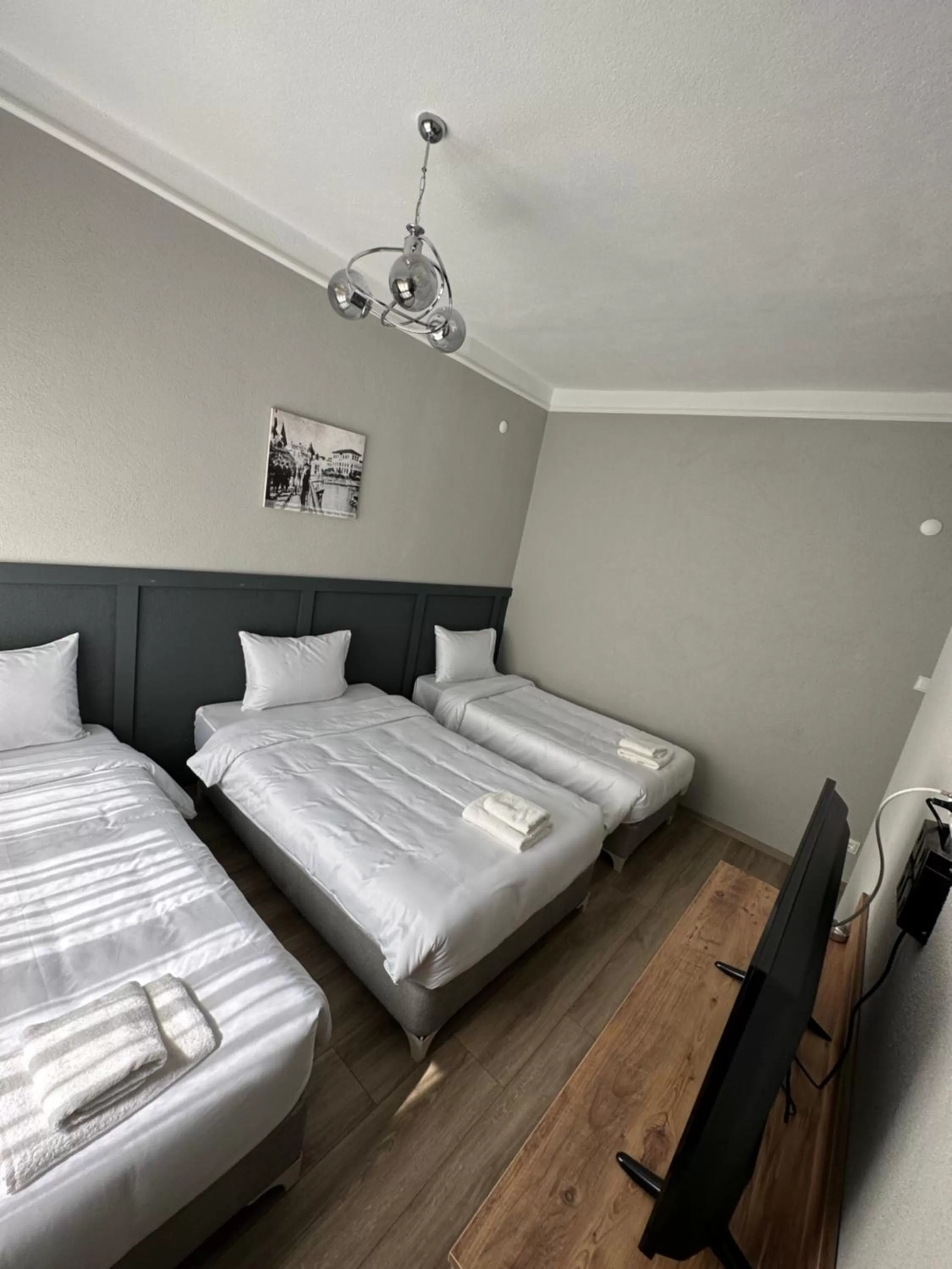 Bed in DERİN BUTİK HOTEL