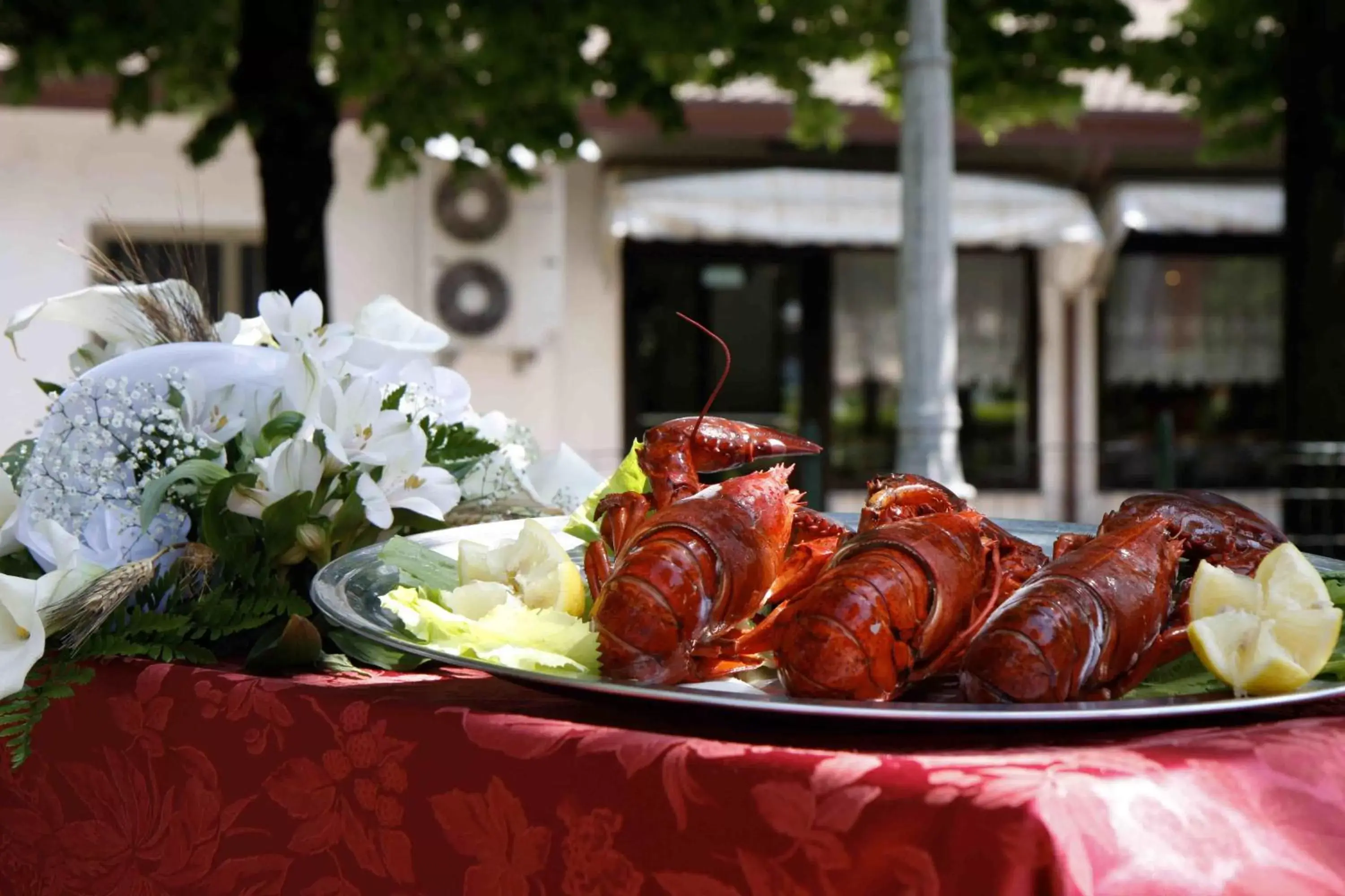 Food close-up in Hotel Bracco