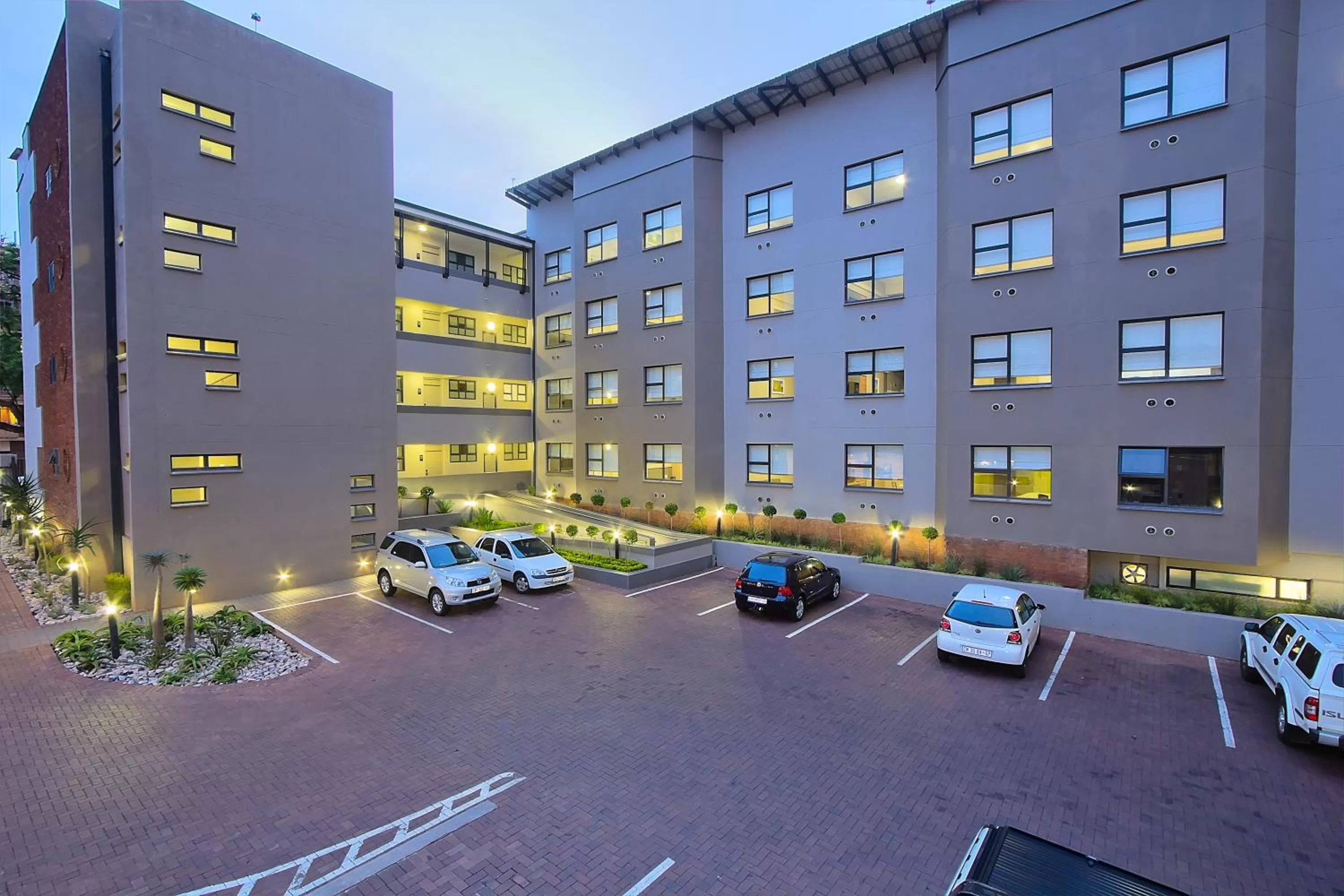 Property building in The Park Lodge Hotel