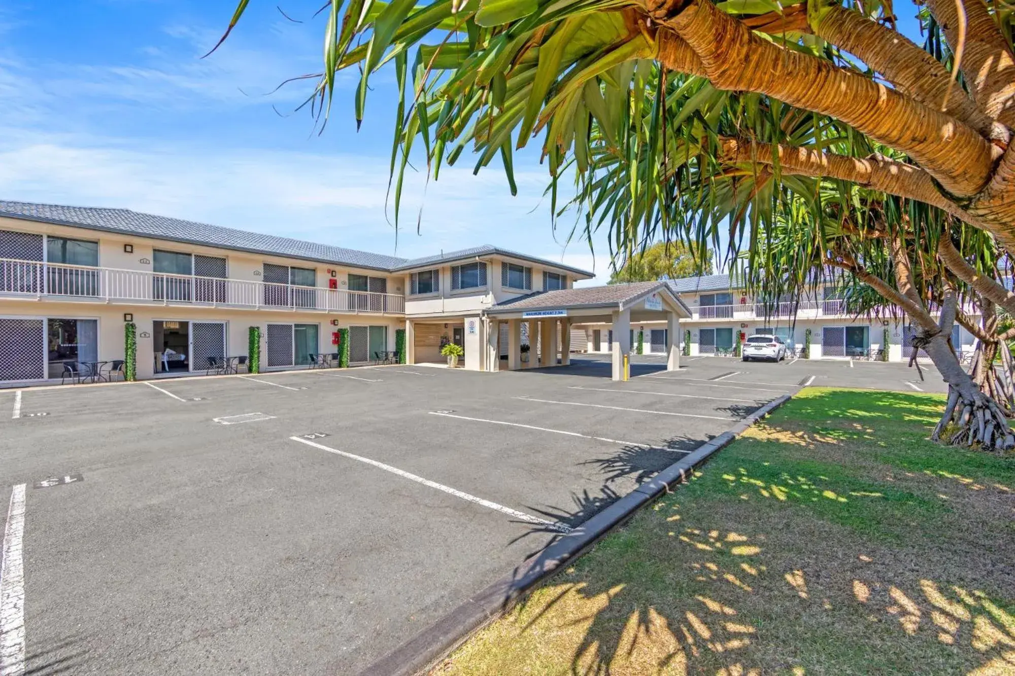 Property Building in Pottsville Beach Motel