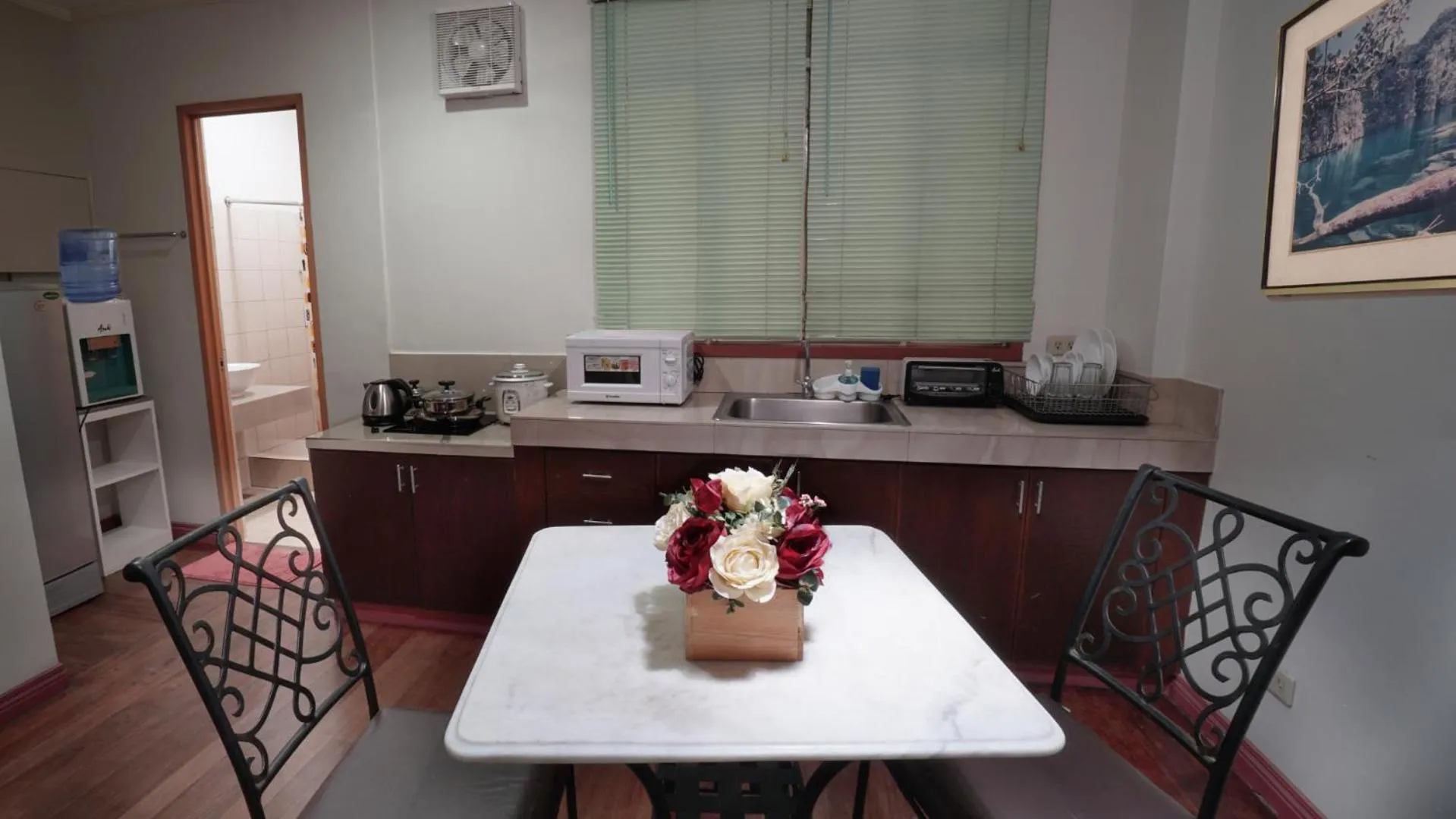 Dining area in 1775 Adriatico Suites