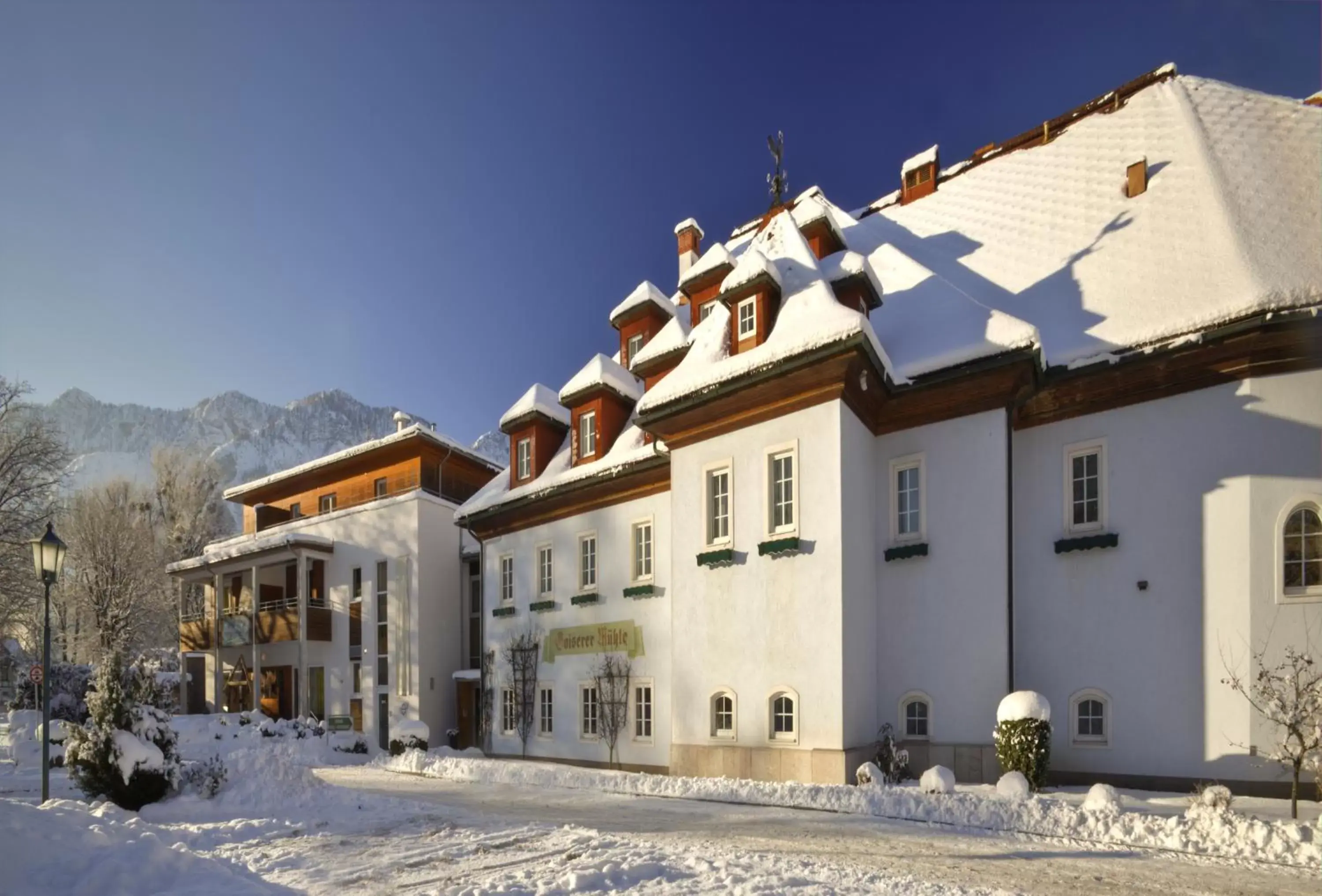 Property Building in Wohlfühlhotel Goiserer Mühle