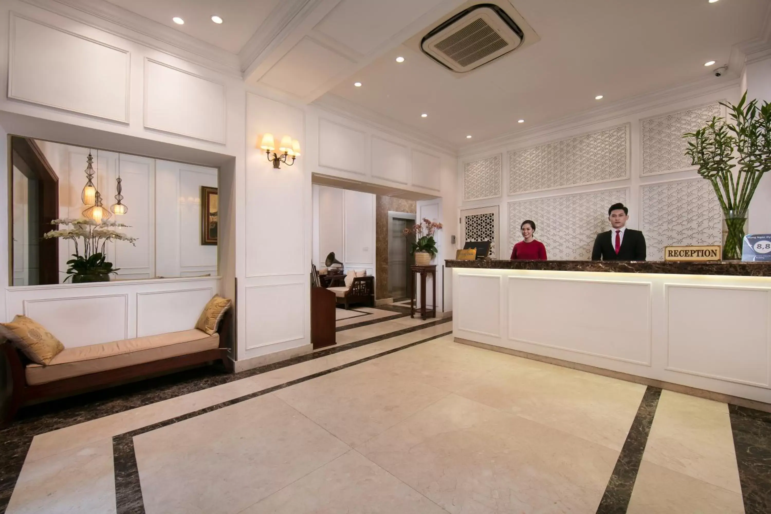 Lobby or reception, Lobby/Reception in Hong Ngoc Dynastie Boutique Hotel & Spa