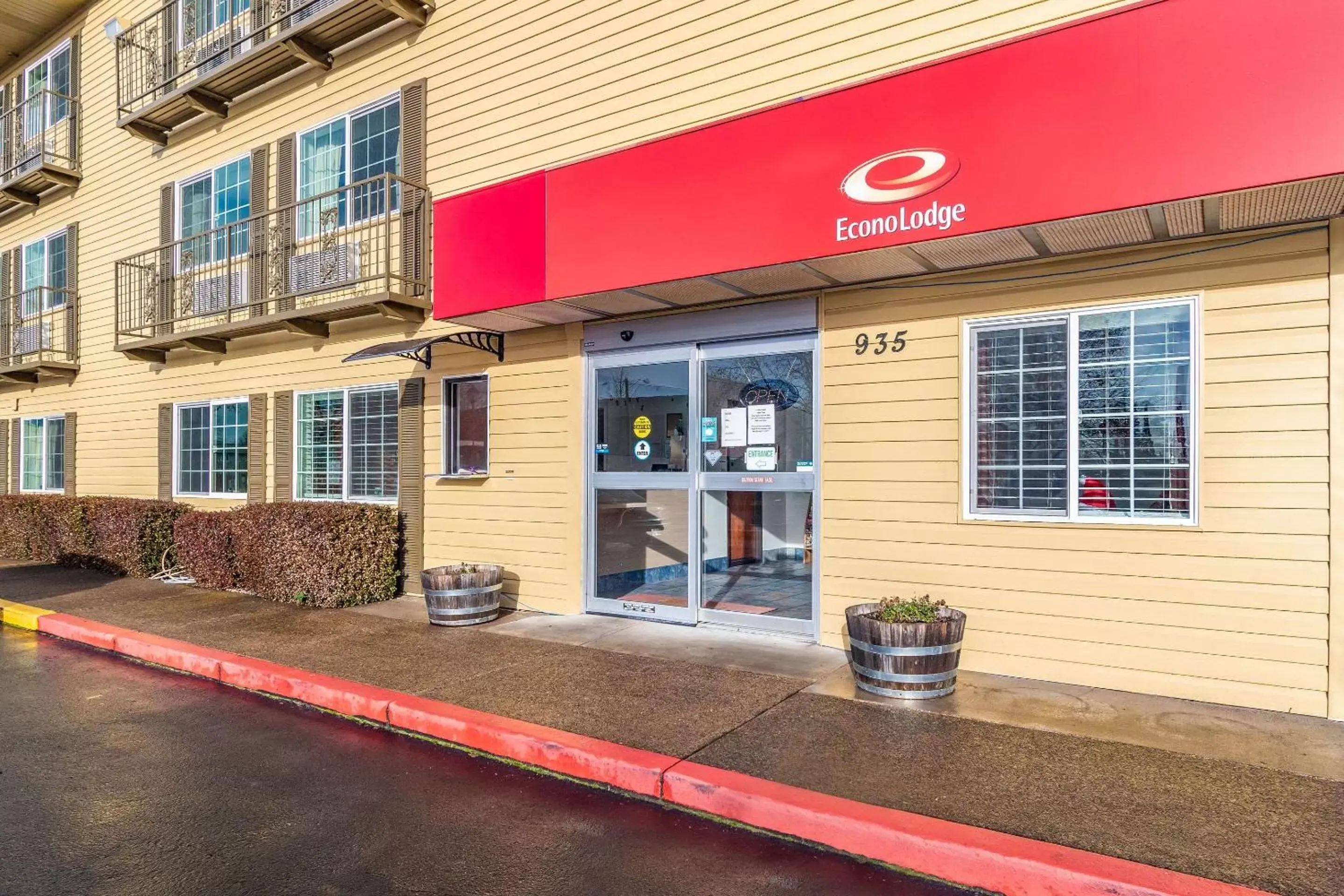 Property building in Econo Lodge Corvallis Near University