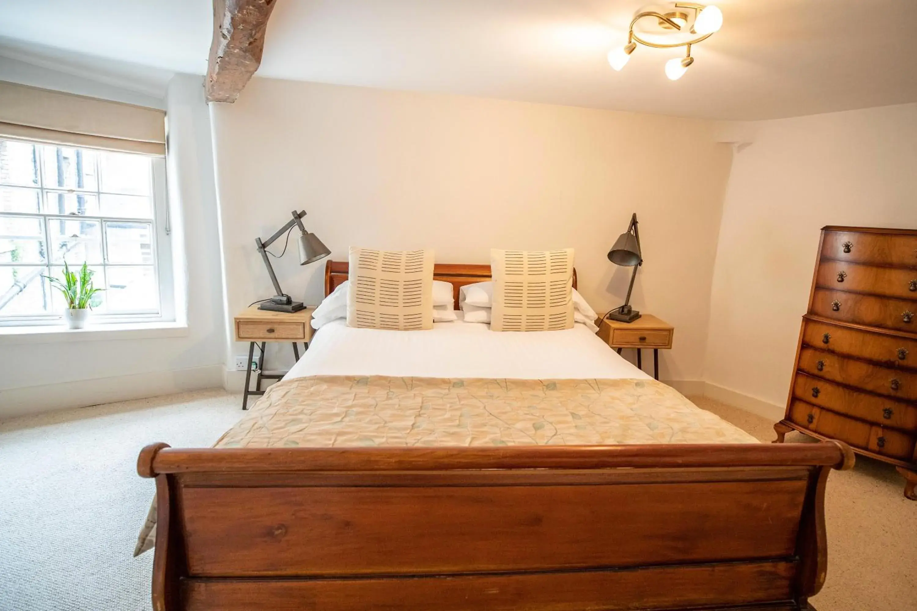 Bedroom, Bed in Tower House Guest House