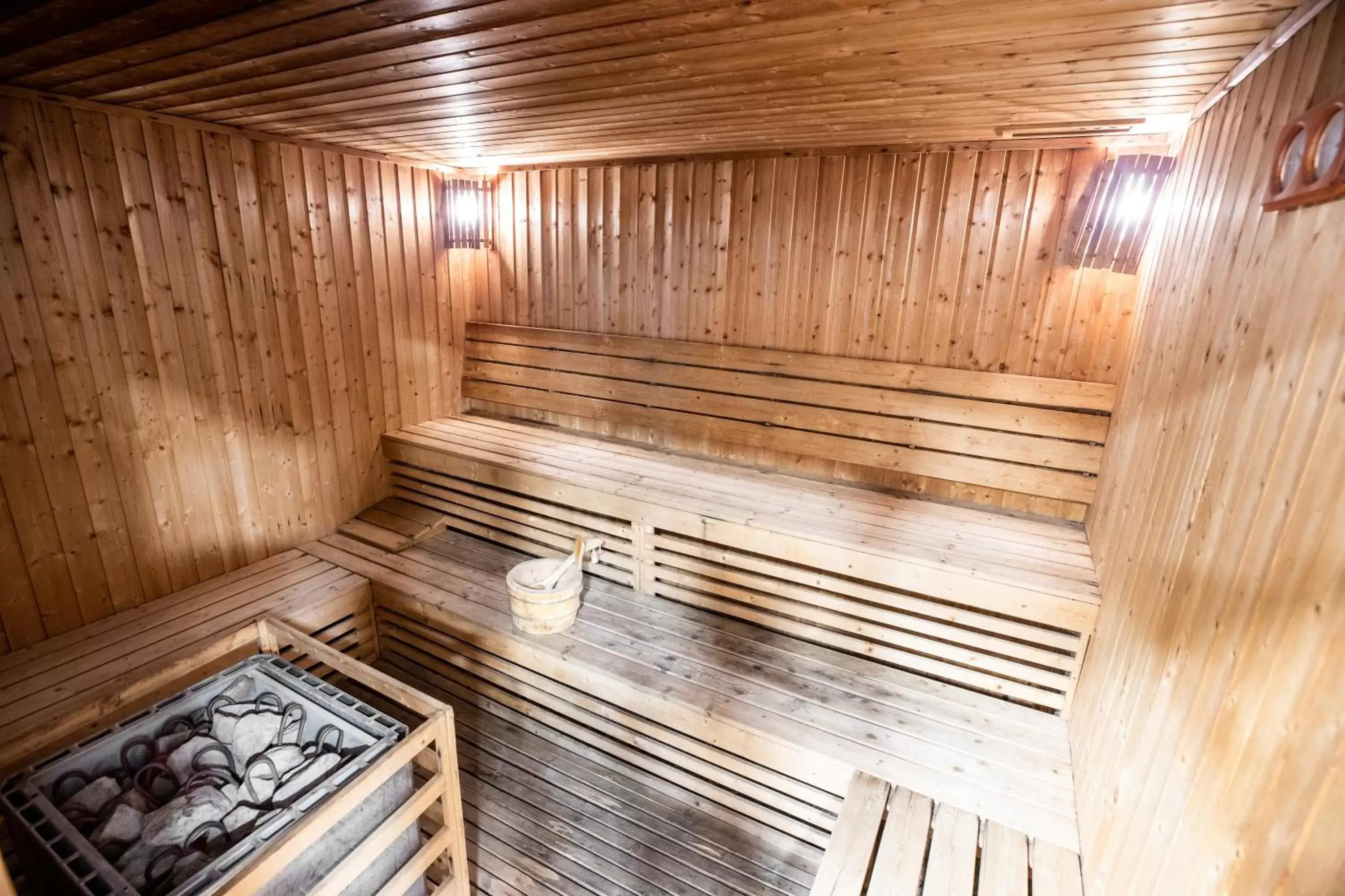 Sauna in City Premiere Hotel Apartments
