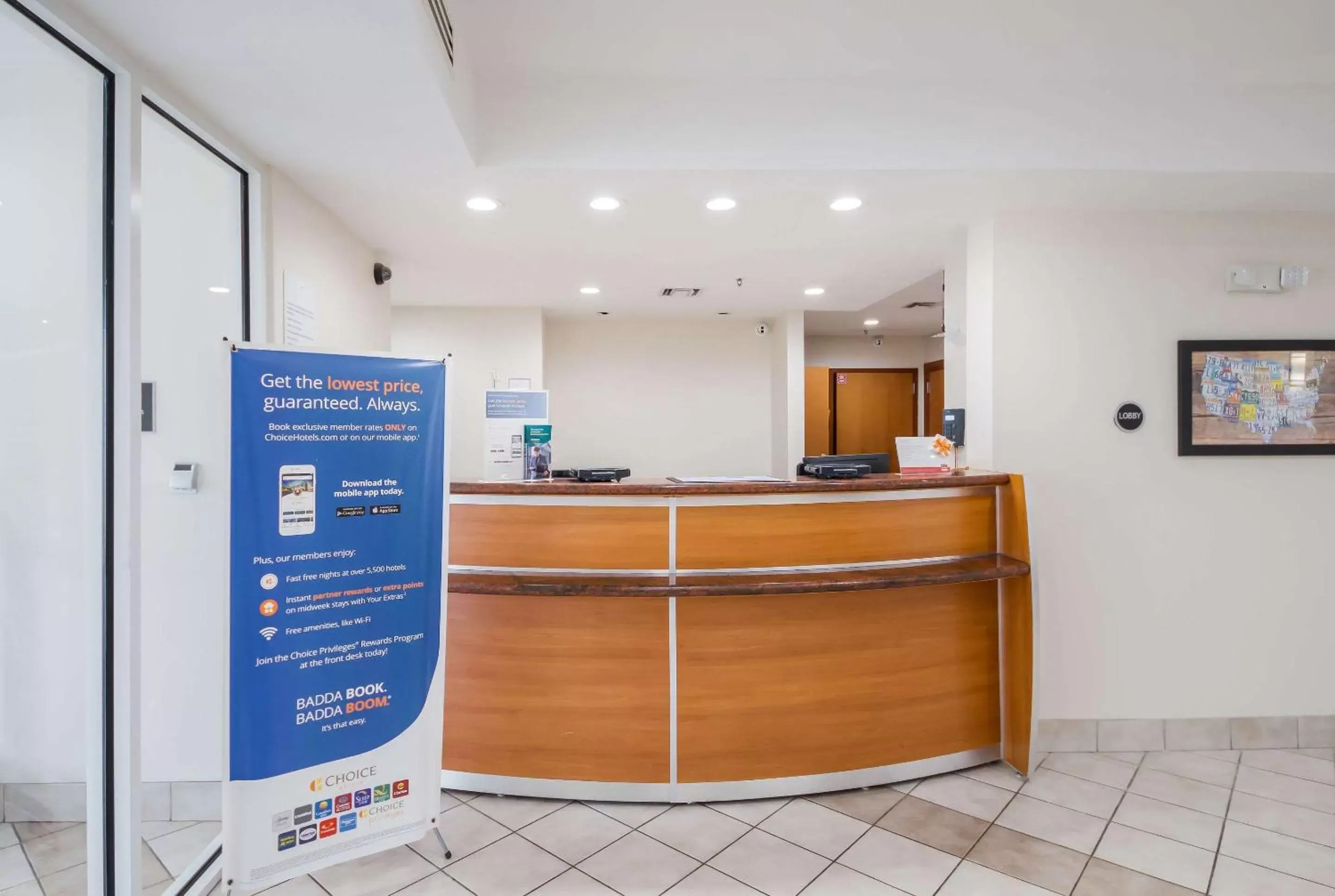 Lobby or reception in Econo Lodge Laredo Lobby or reception in Econo Lodge Laredo