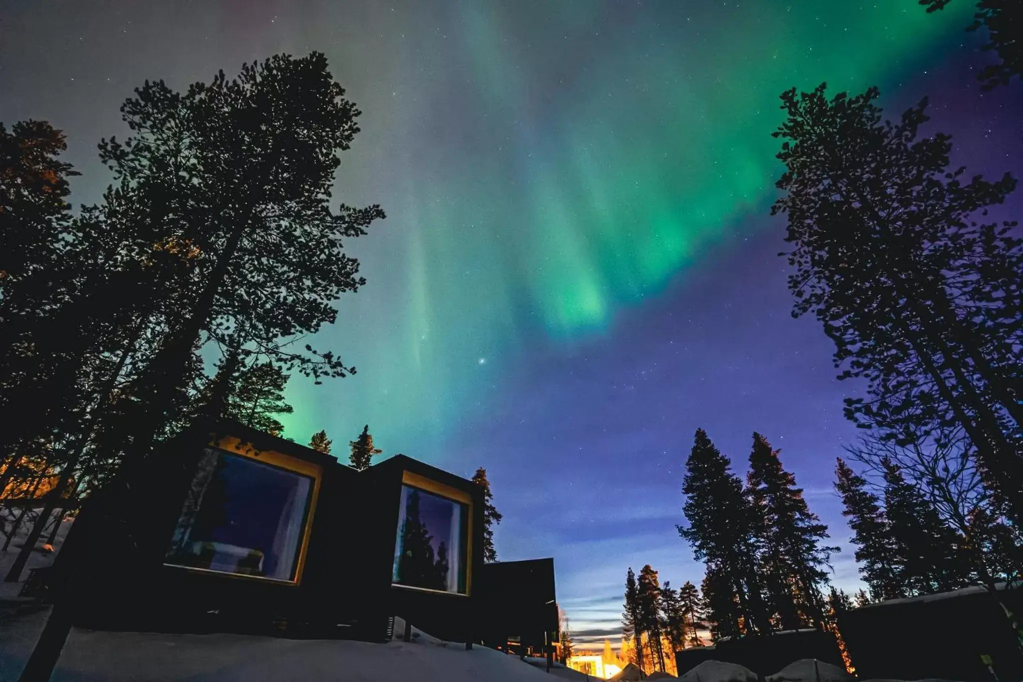 Property Building in Arctic TreeHouse Hotel