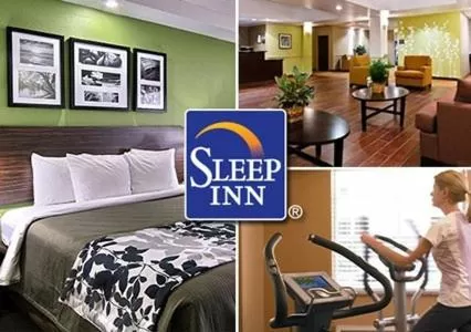 Property logo or sign, Bed in Sleep Inn & Suites Hannibal West