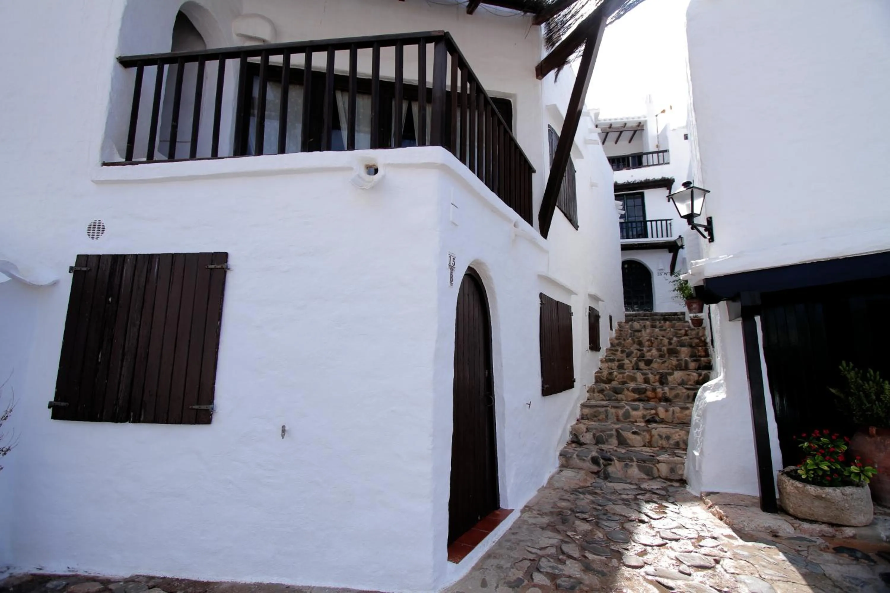 Facade/entrance in Binivell Park - Caliu Apartments