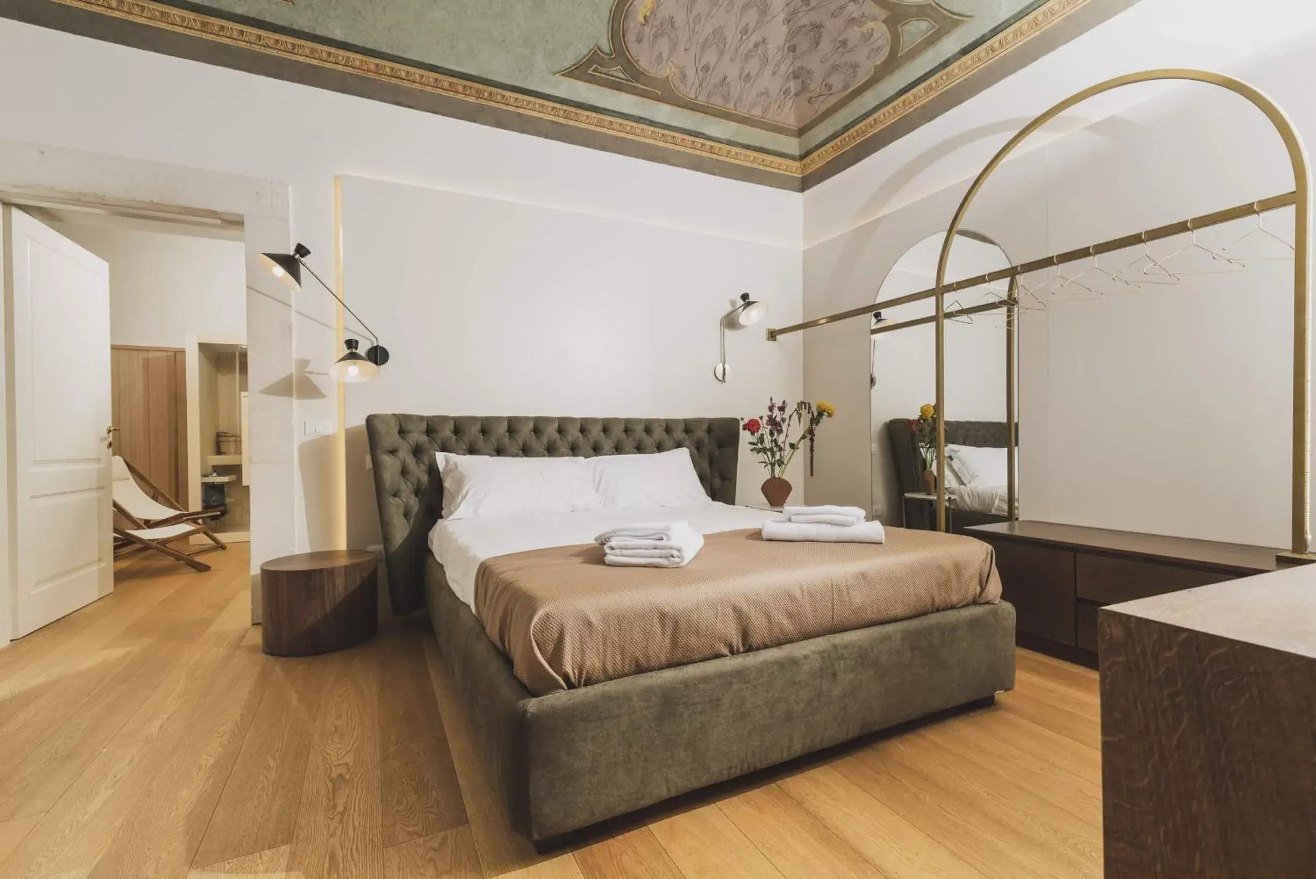 Bed in Casa Horti Suites