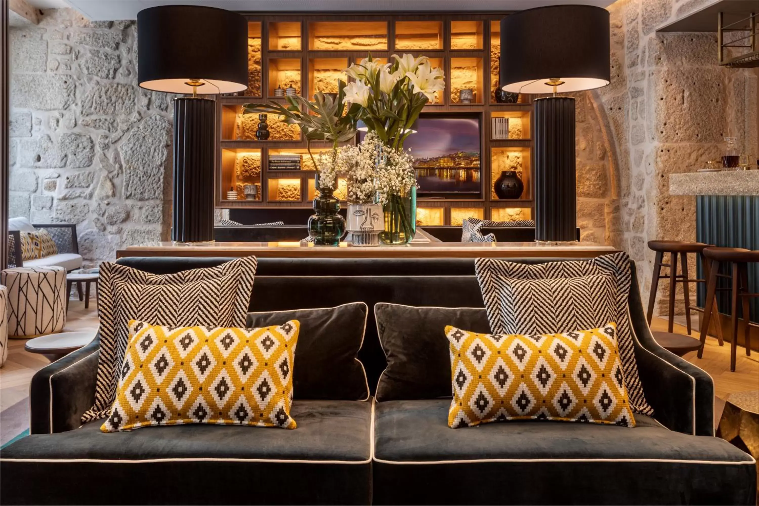 Lobby or reception in Pousada do Porto - Rua das Flores Lobby or reception in Pousada do Porto - Rua das Flores