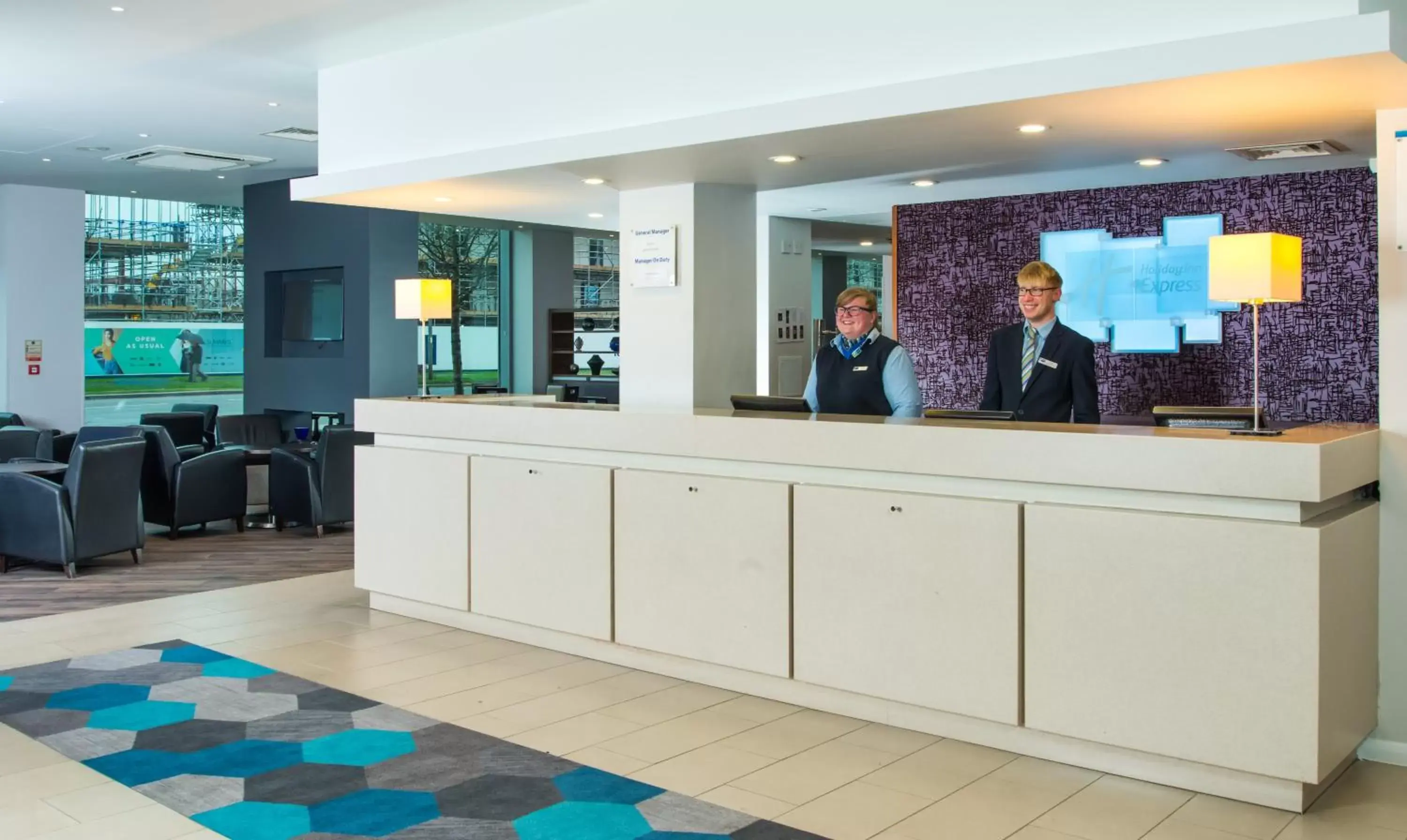 Lobby or reception, Lobby/Reception in Holiday Inn Express Lincoln City Centre, an IHG Hotel