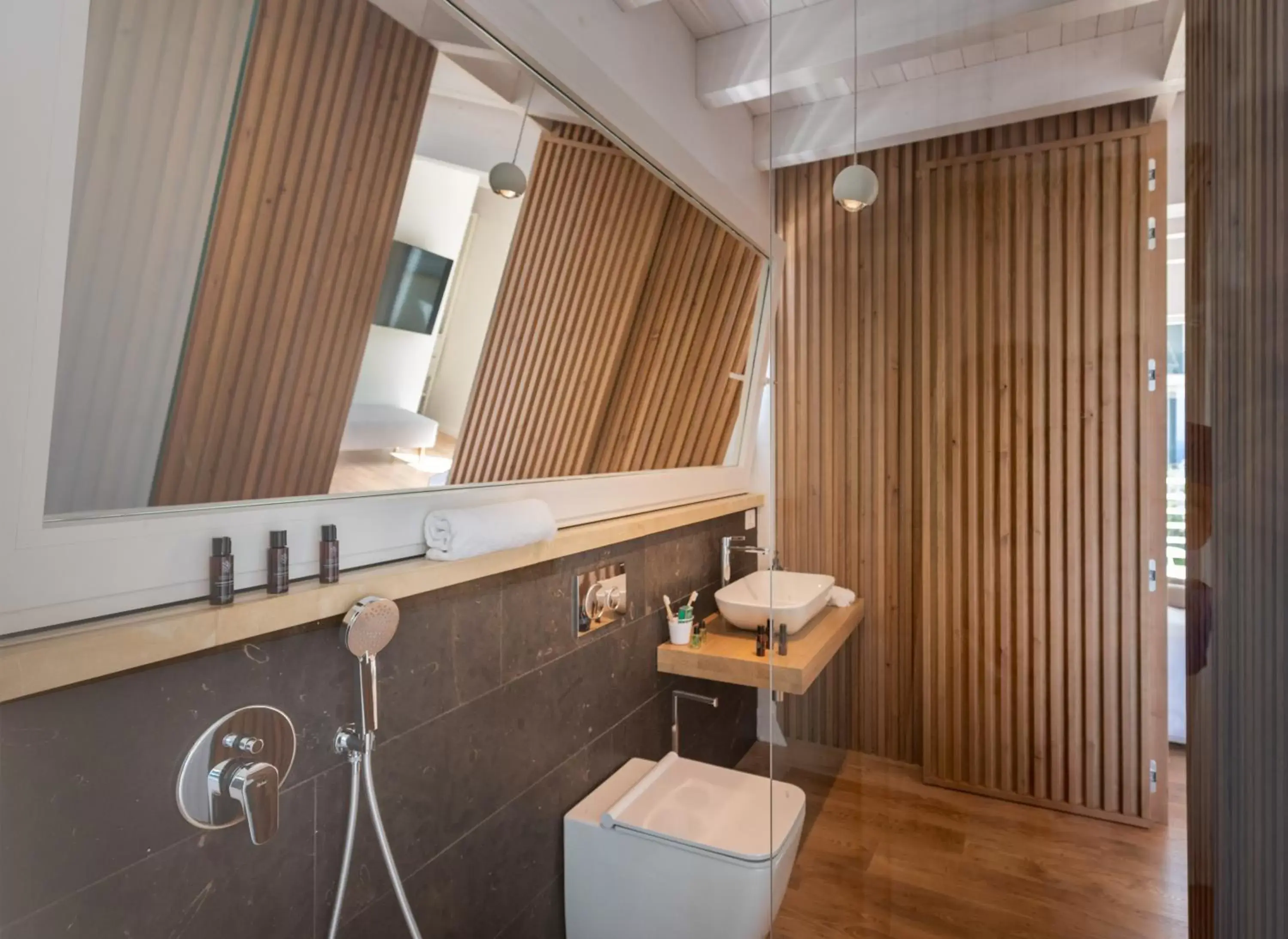 Bathroom in Iancu Charme Apartments