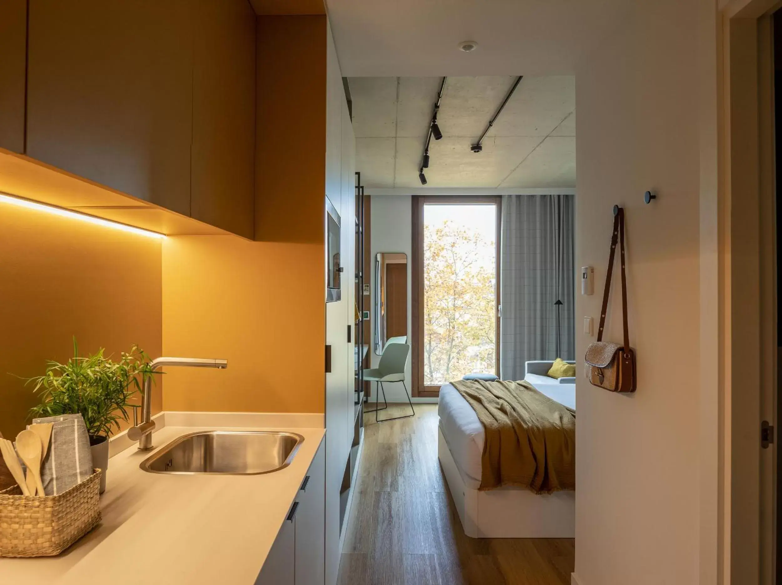 Bedroom in Kora Green City - Aparthotel Passivhaus
