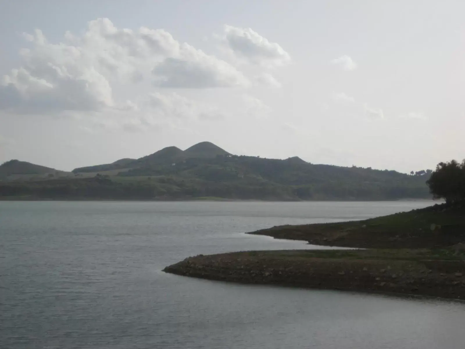 Natural landscape in Oasi del Lago