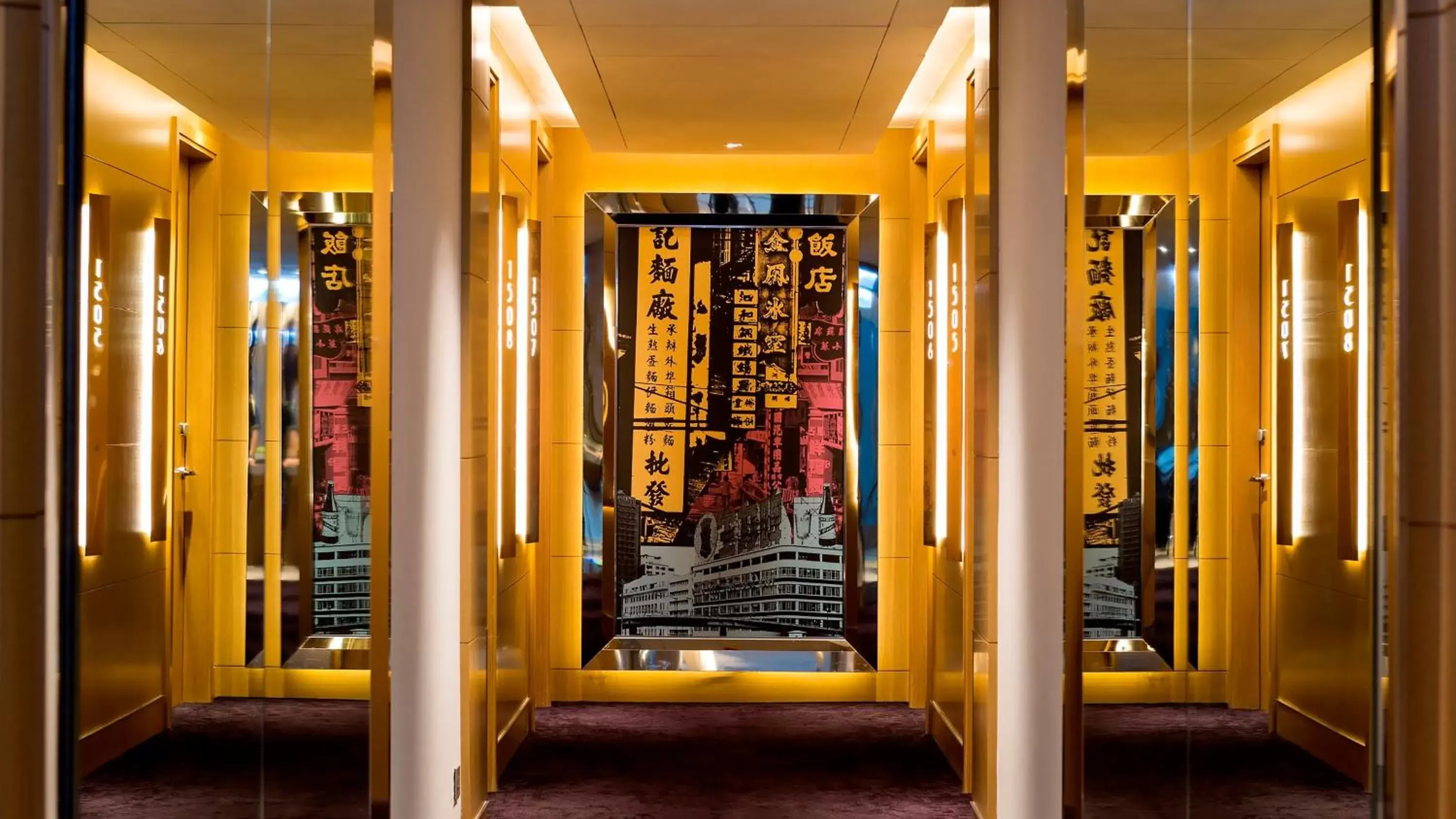 Decorative detail in Hotel Indigo Hong Kong Island, an IHG Hotel