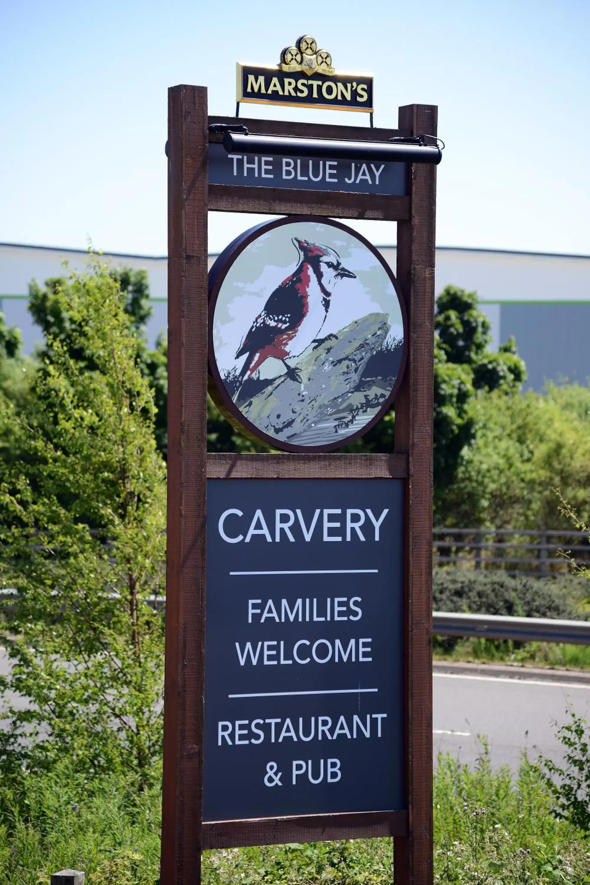 Property logo or sign, Property Logo/Sign in Blue Jay, Derby by Marston's Inns