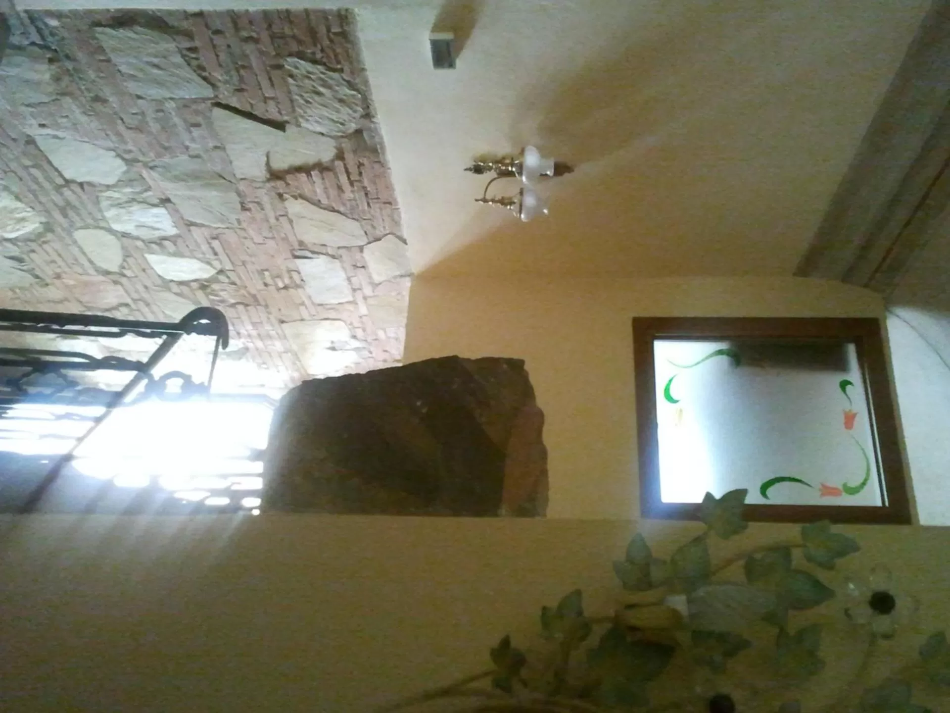 Decorative detail in B&B Cribò