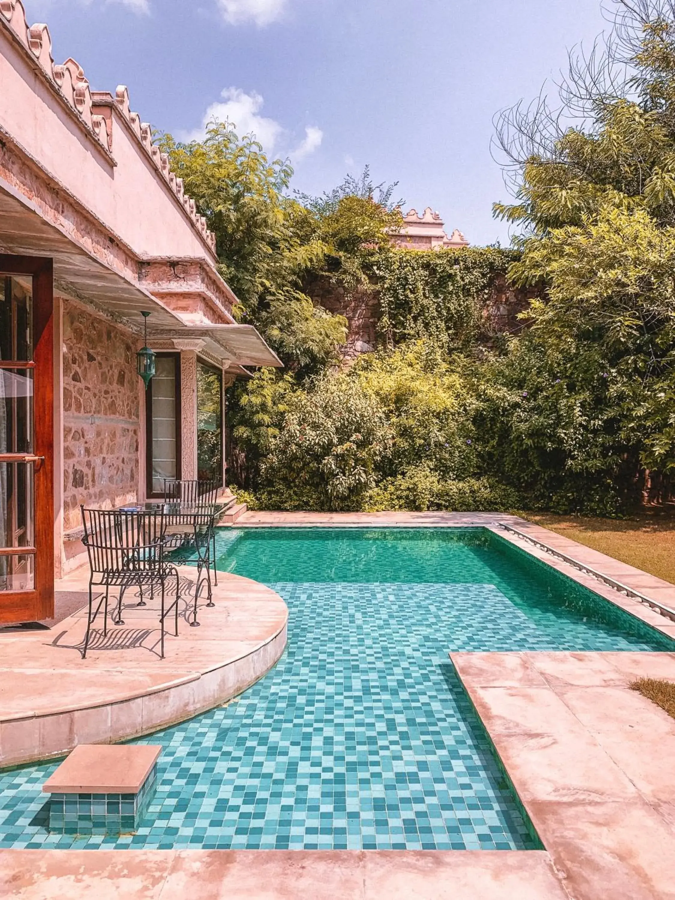Swimming pool in Tree of Life Resort & Spa Jaipur Swimming pool in Tree of Life Resort & Spa Jaipur