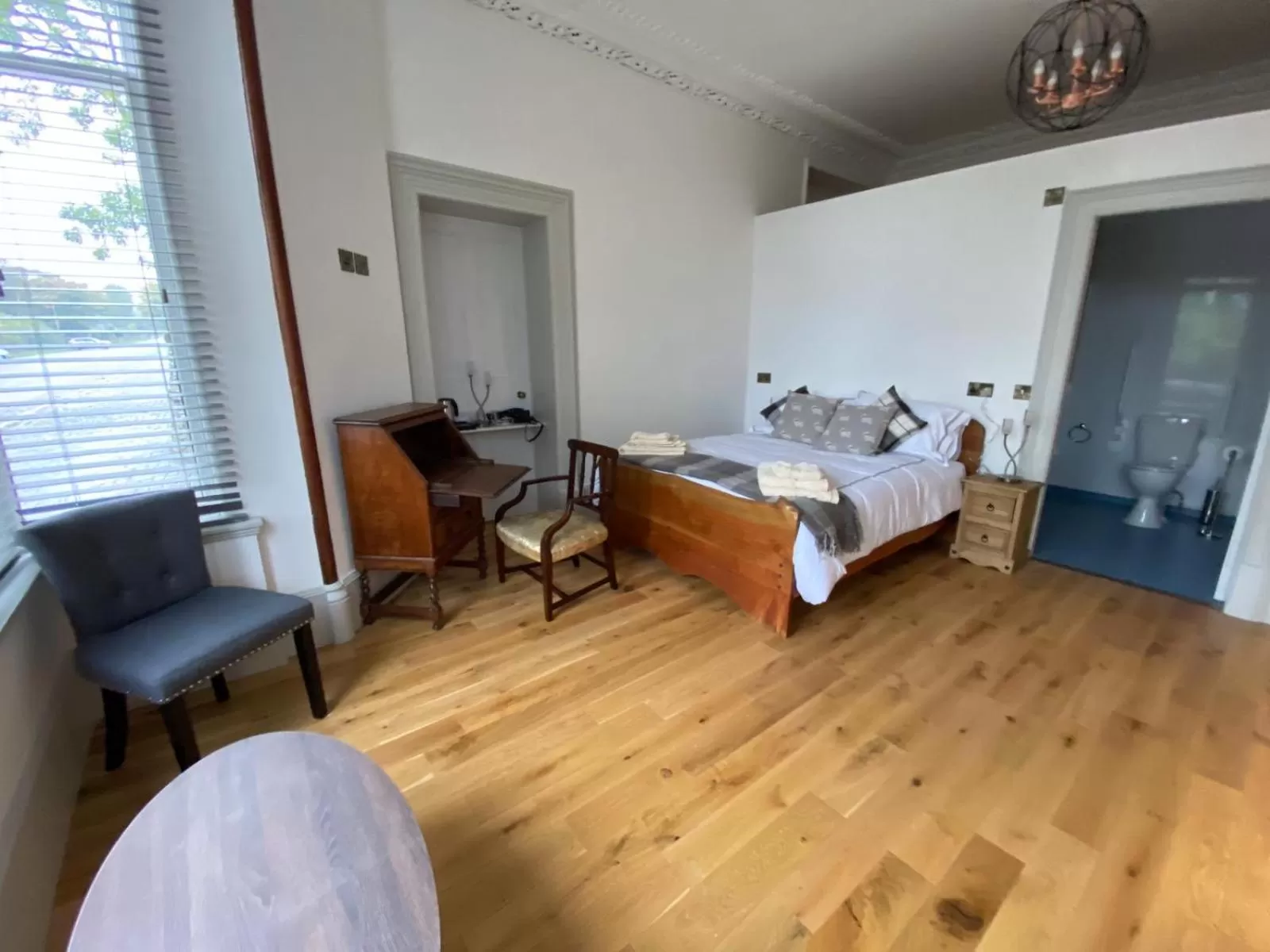 Bed in Manor House Hotel