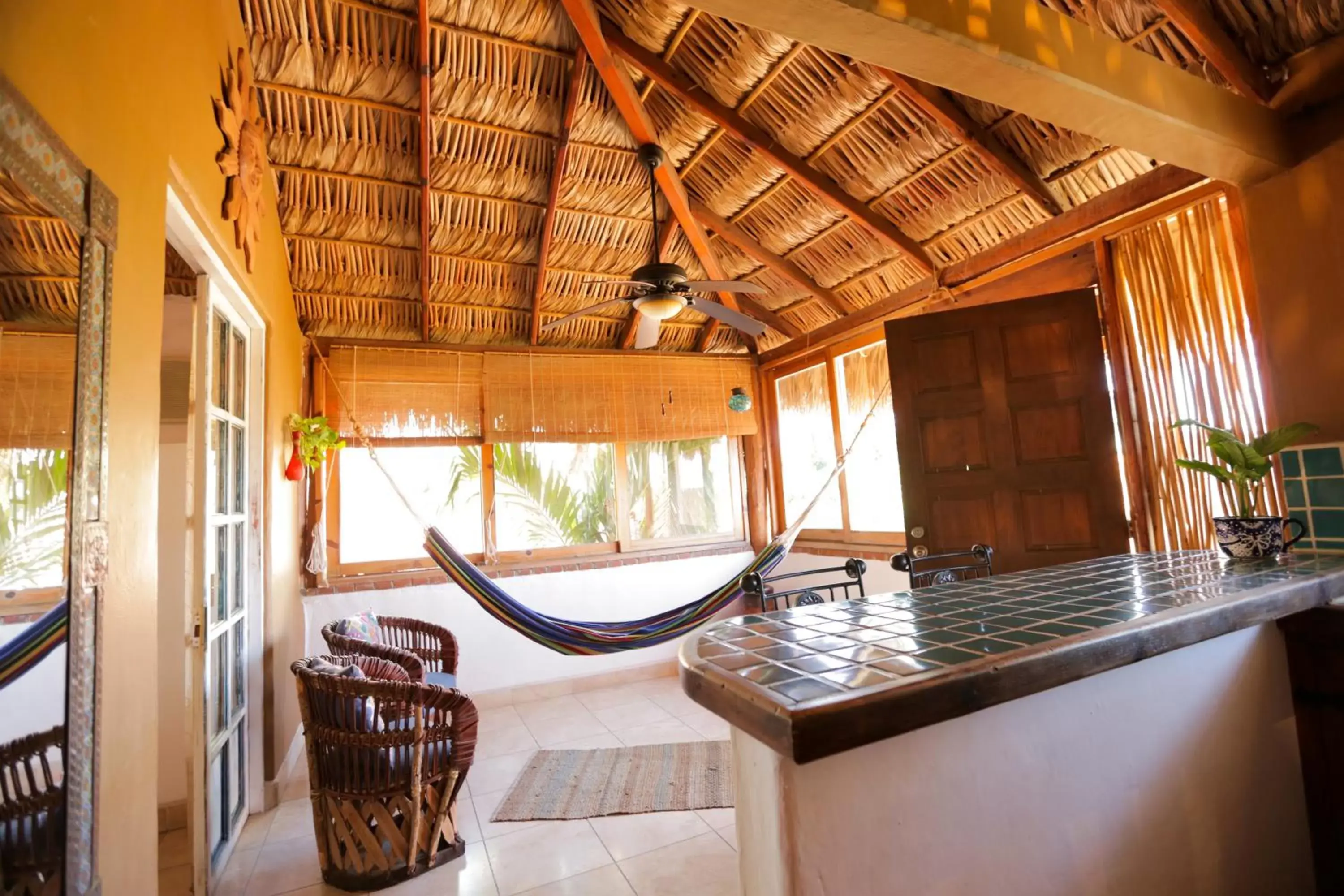 Living room in The Bungalows Hotel