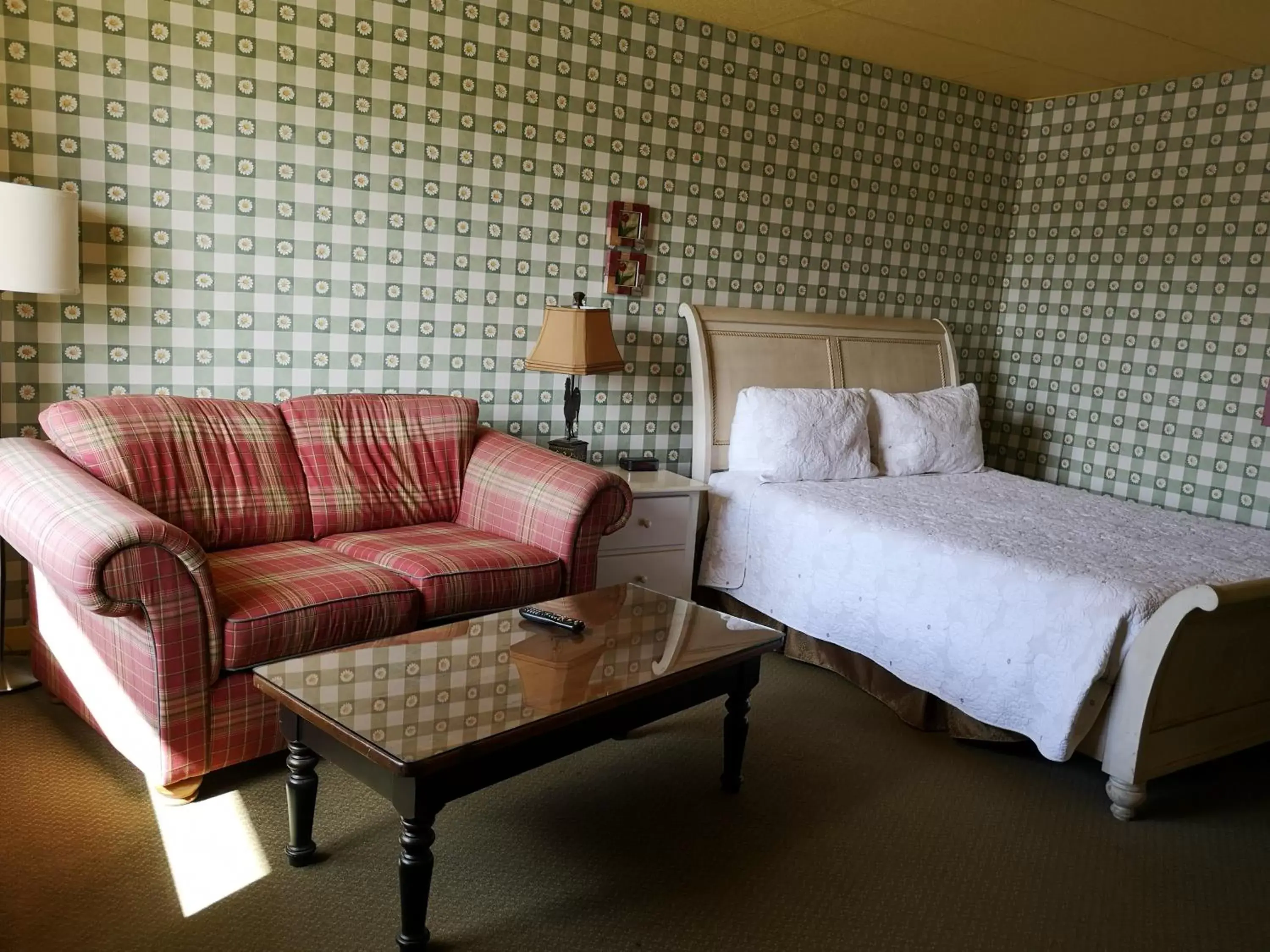 Bed in Hotellerie Jardins de Ville Bed in Hotellerie Jardins de Ville