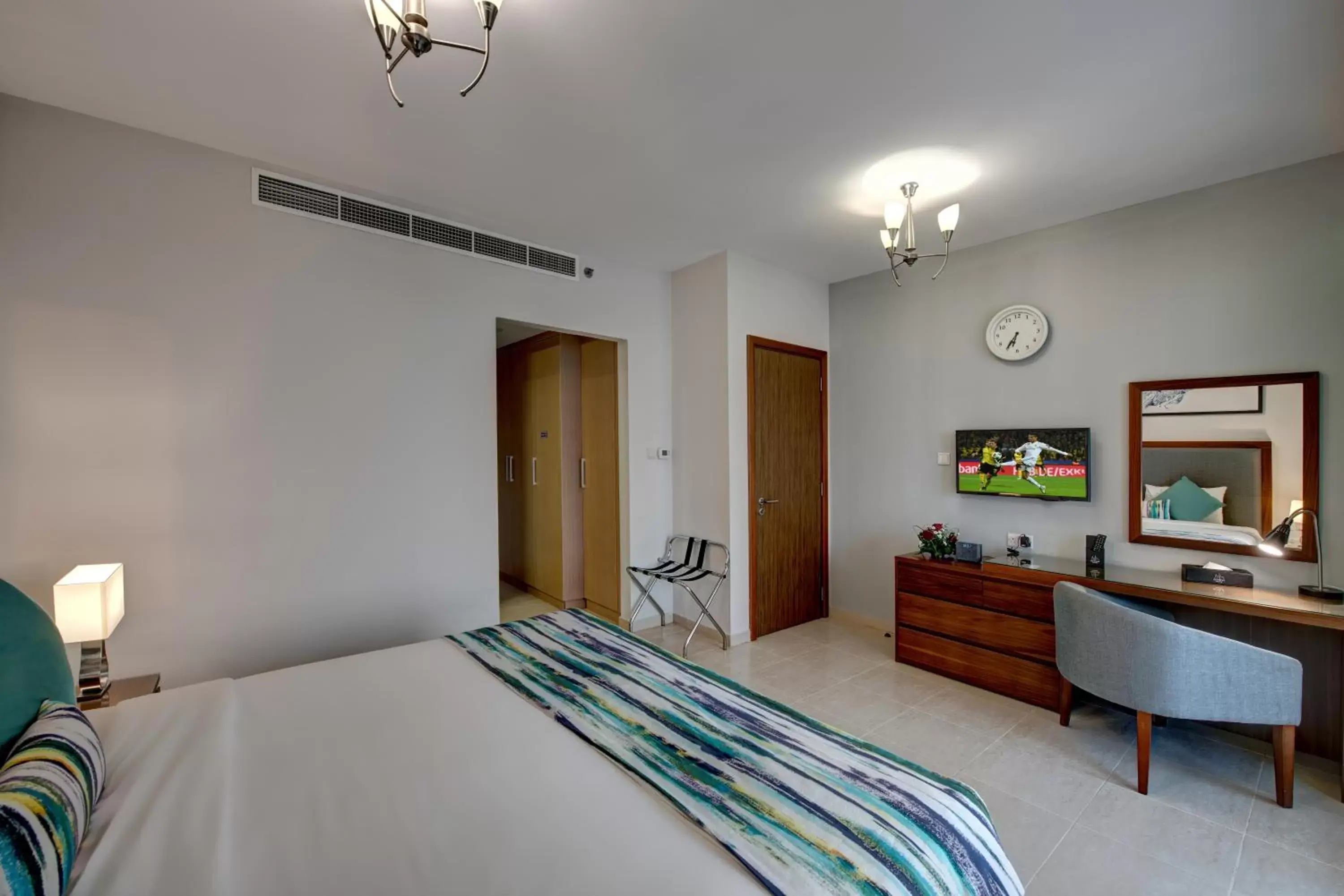 Bedroom, Bed in City Stay Beach Hotel Apartments - Marjan Island